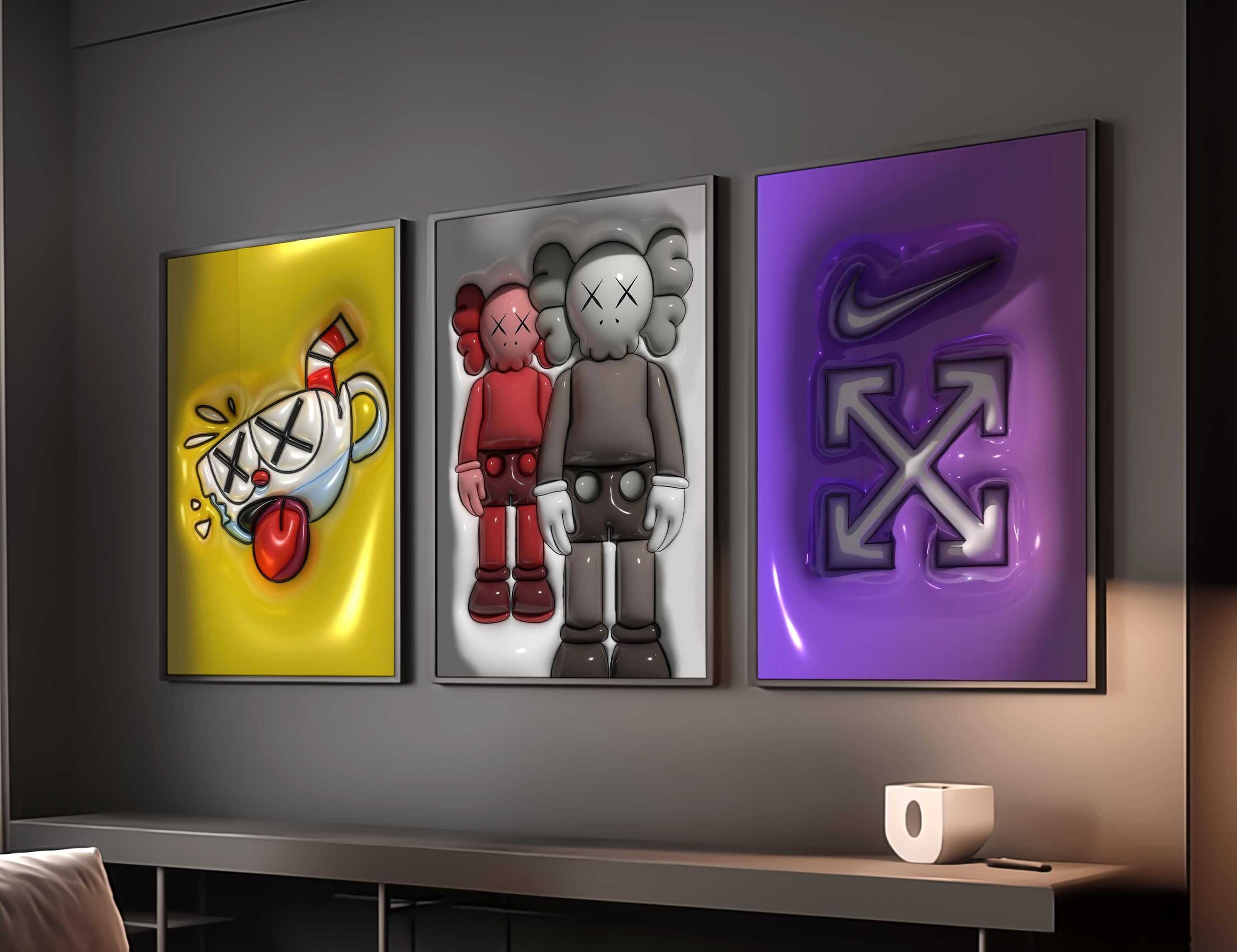 Hypebeast Wall Art Set of 15 - Haus of Prints