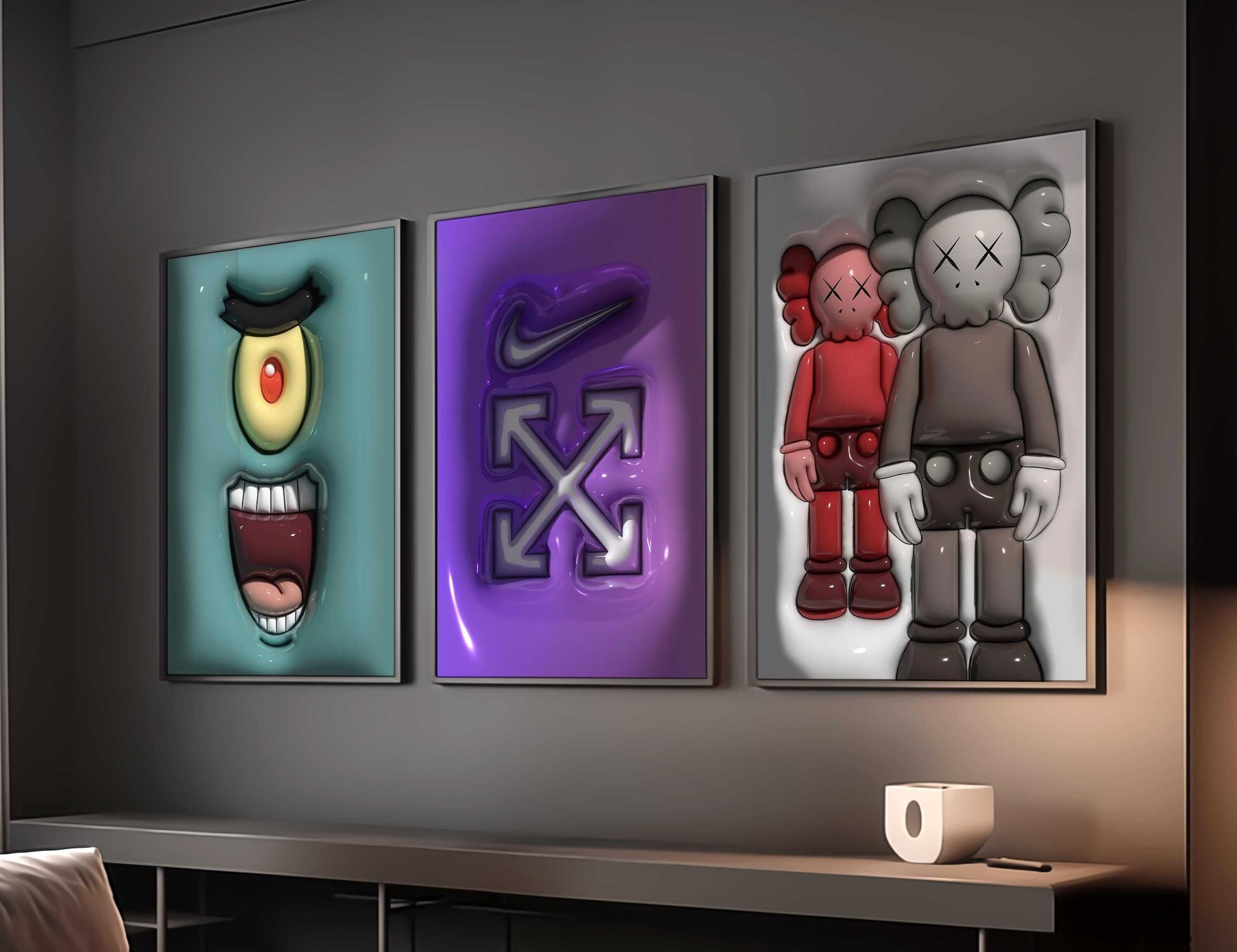 Hypebeast Wall Art Set of 6 - Haus of Prints