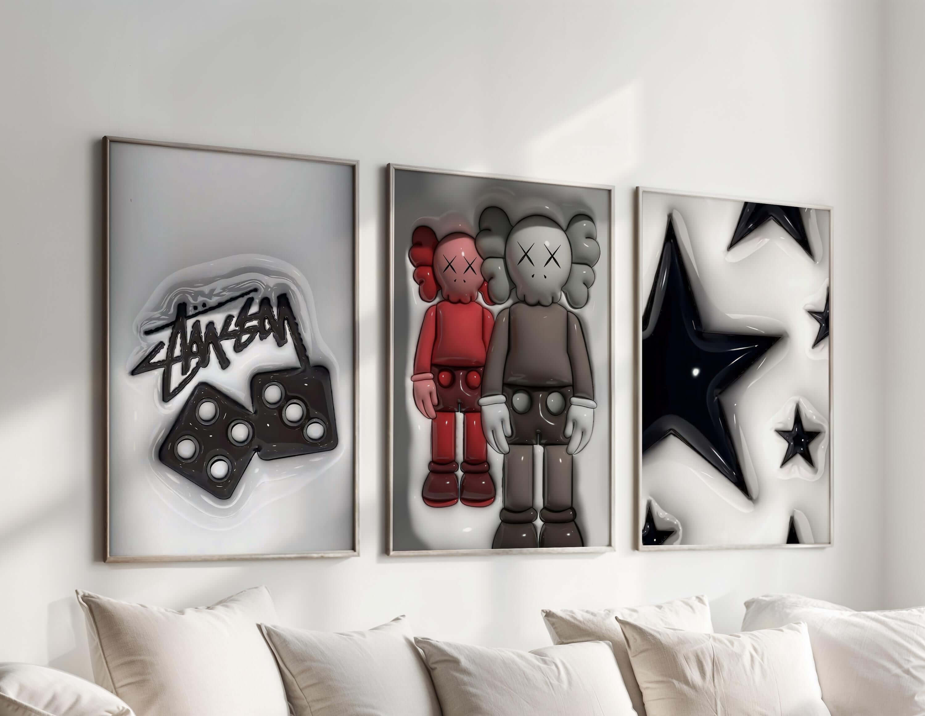 Hypebeast Wall Art Set of 6 - Haus of Prints
