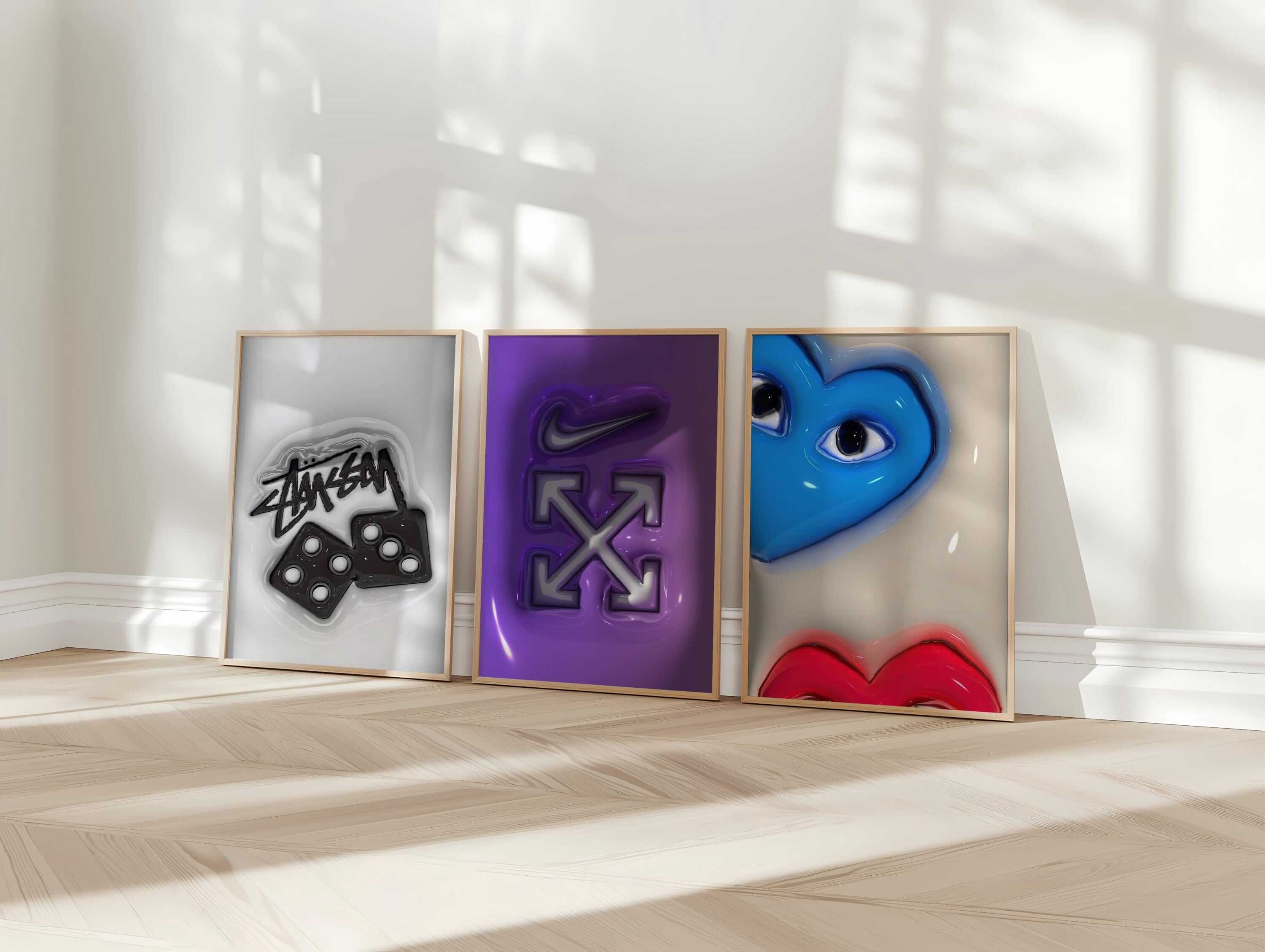 Hypebeast Wall Art Set of 6 - Haus of Prints