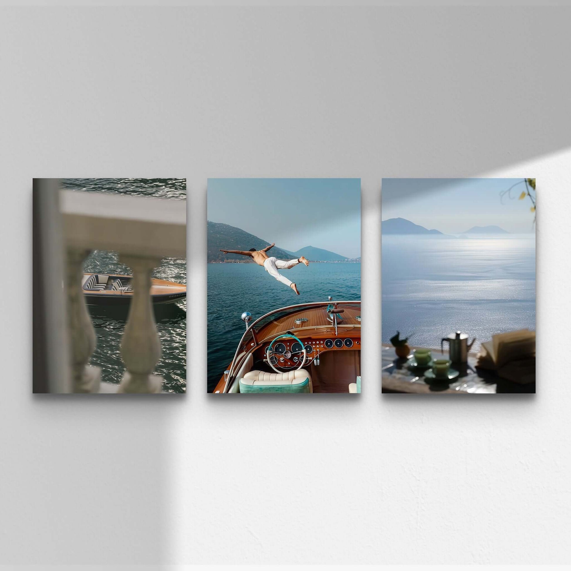Italian Boat Prints Set of 3 - Haus of Prints