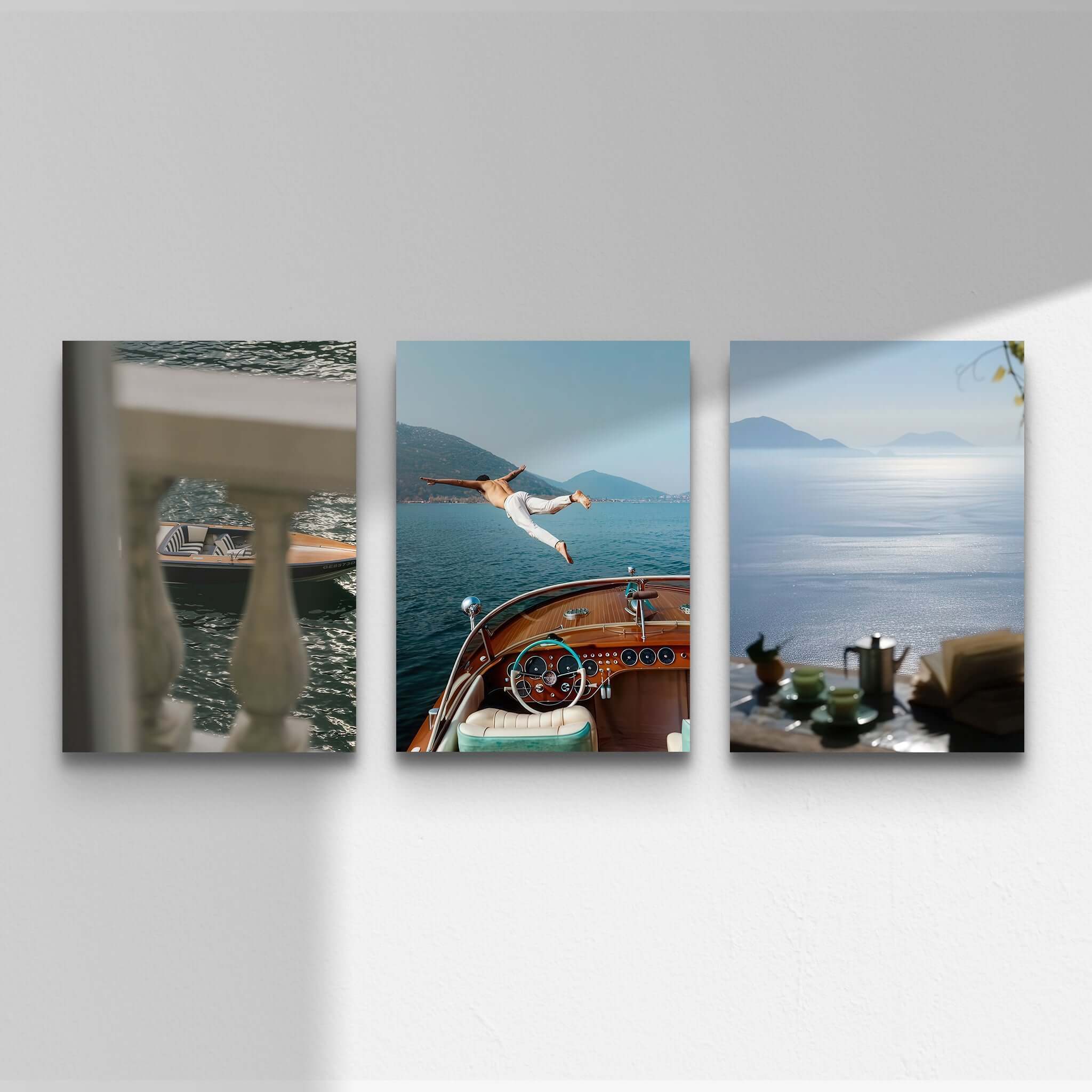 Italian Boat Prints Set of 3 - Haus of Prints