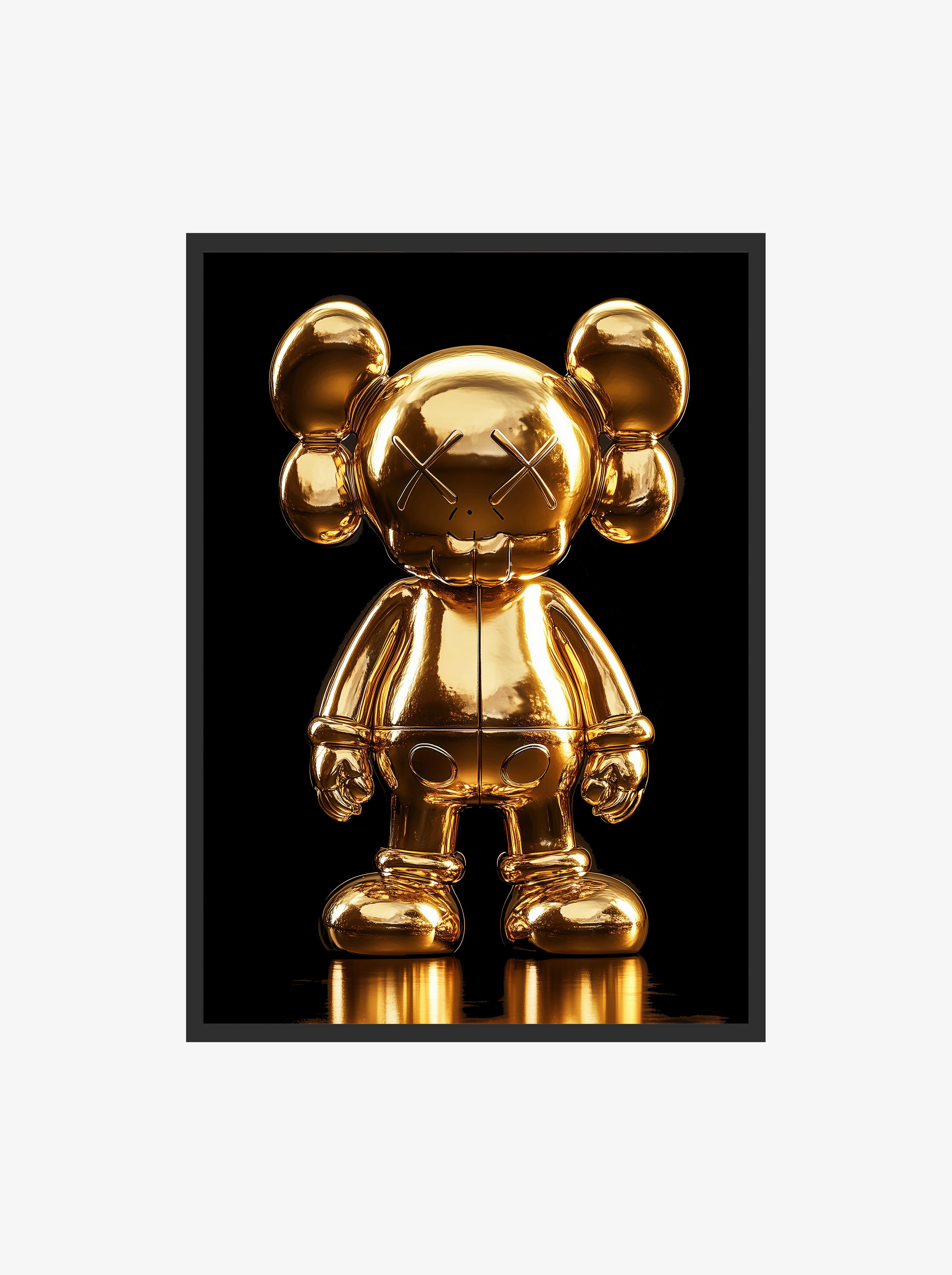 Hypebeast Gold Posters Set of 3