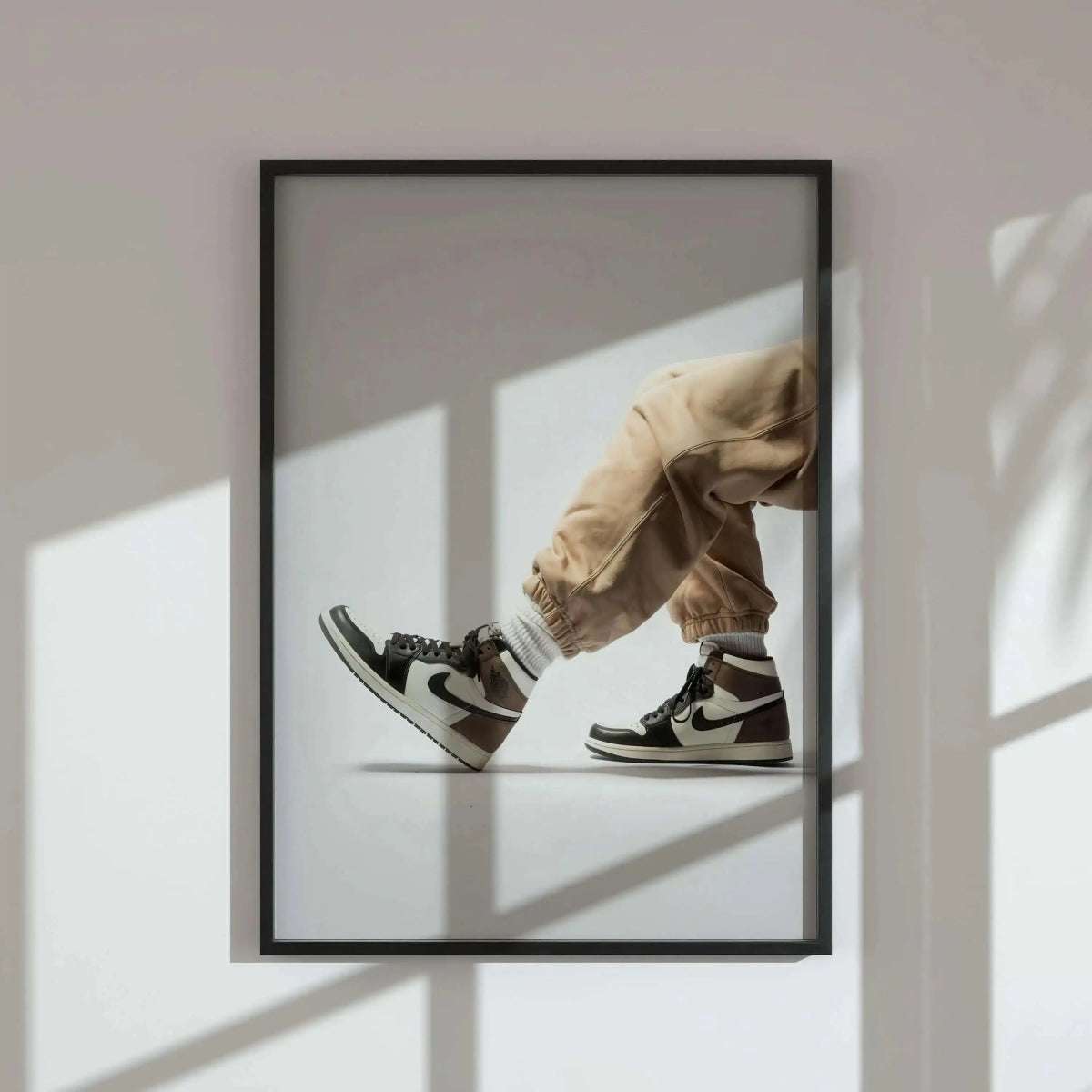 HAUS OF PRINTS Luxury Fashion Air Jordan Wall Art Set of 3 - SNEAKERS POSTERS featuring Luxury Fashion Air Jordan design elements