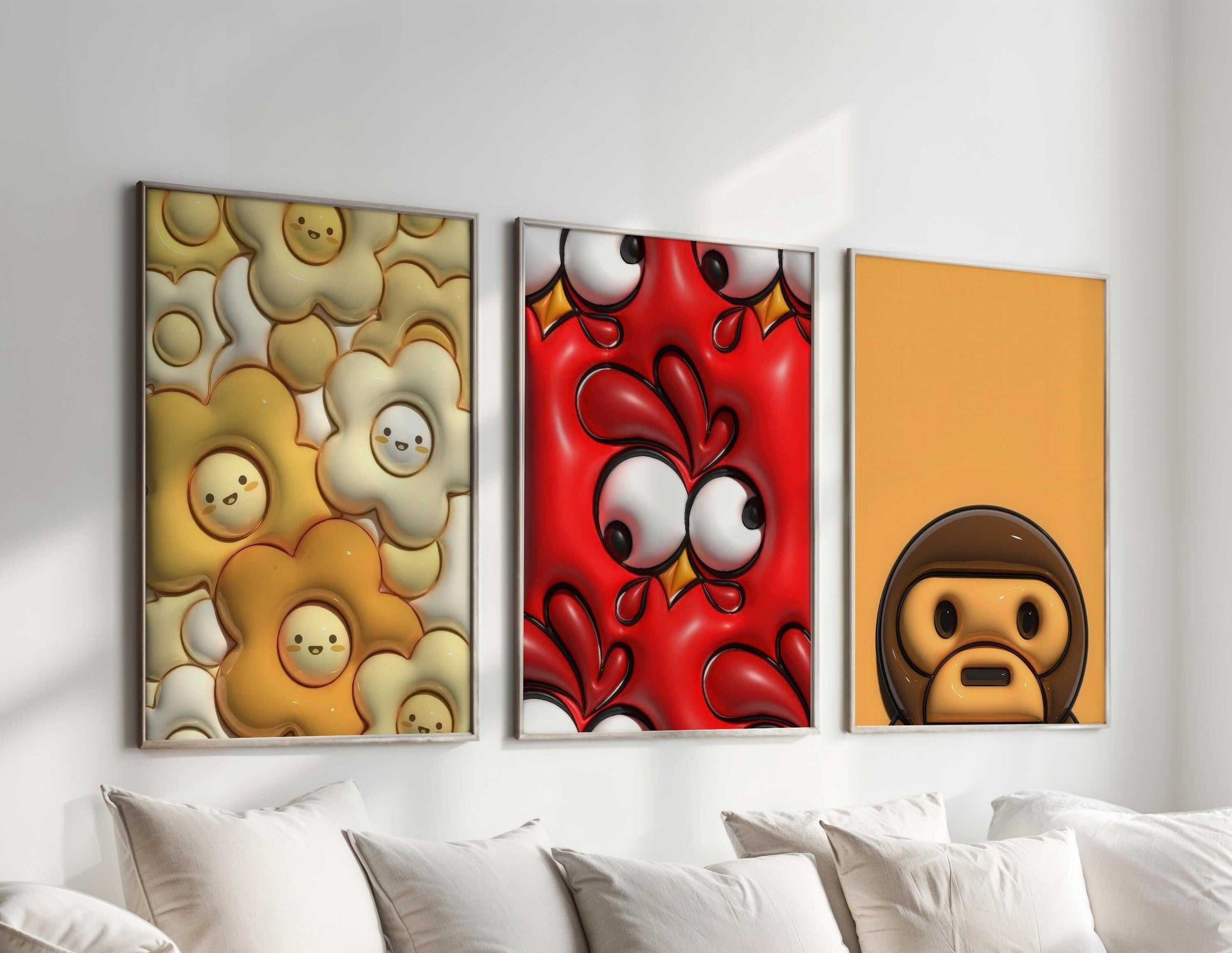 Luxury Hypebeast 3D Poster Set of 12 - Haus of Prints