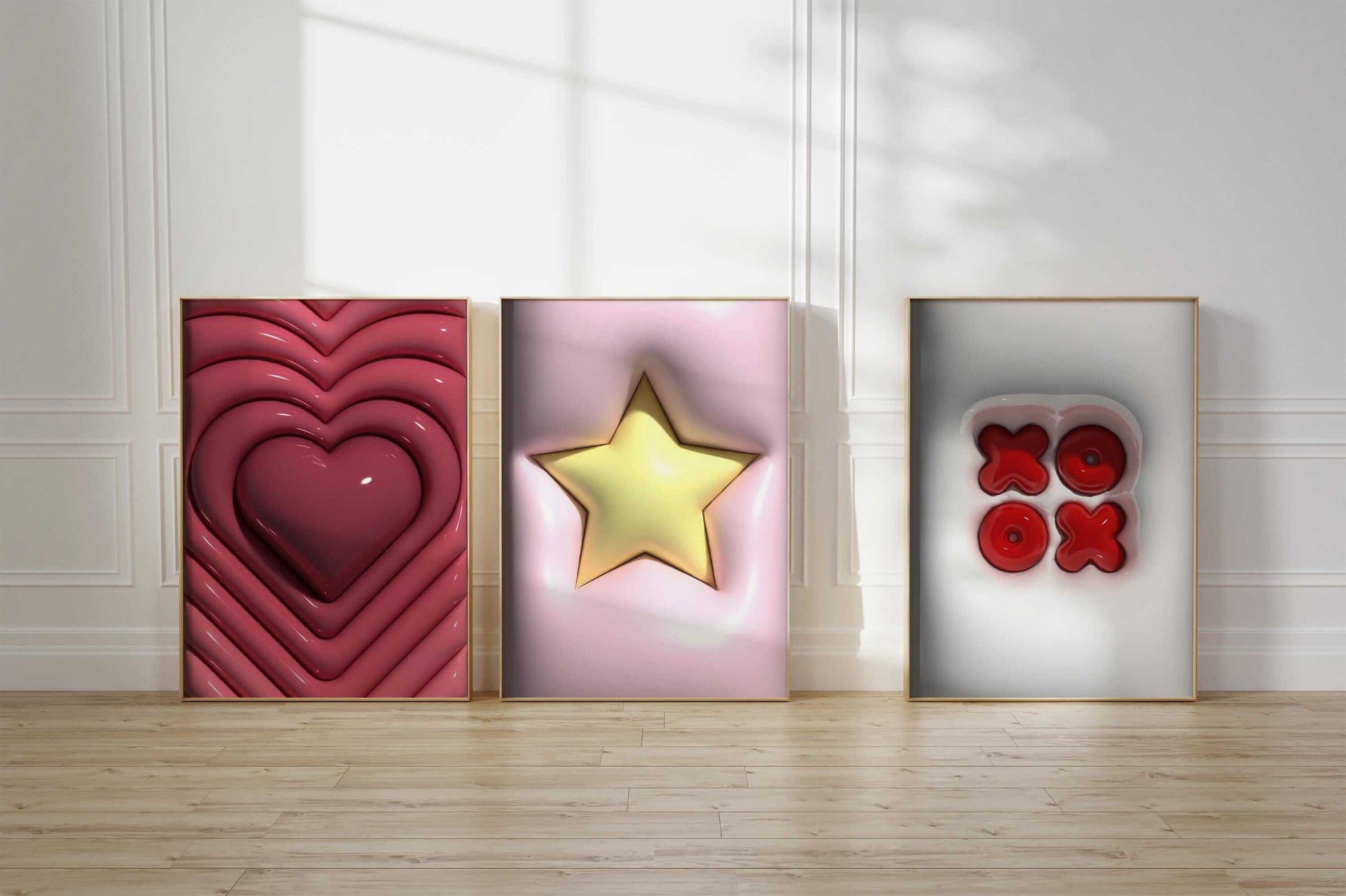 Luxury Hypebeast 3D Poster Set of 12 - Haus of Prints