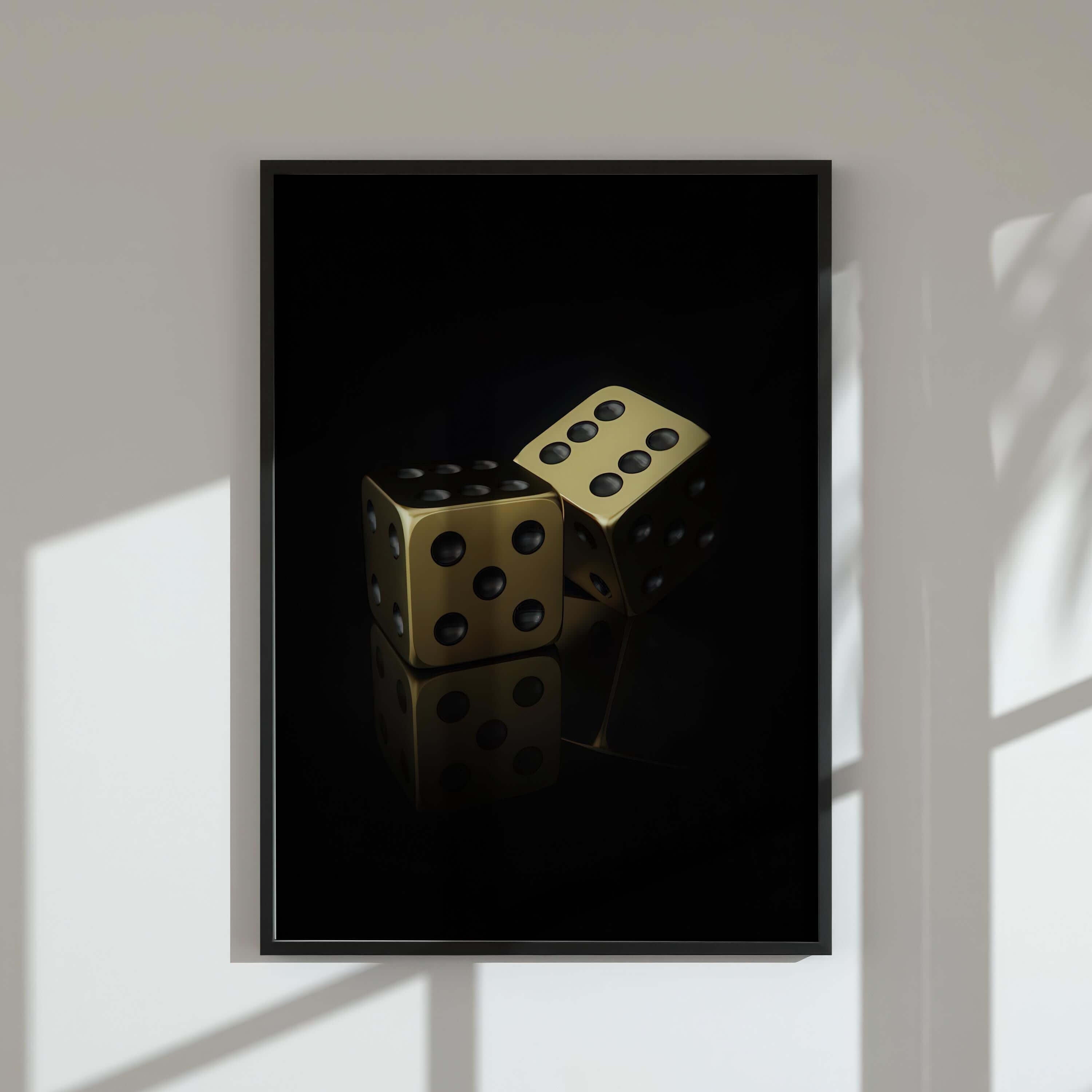 Luxury Playing Card Wall Art Set of 3 - Haus of Prints