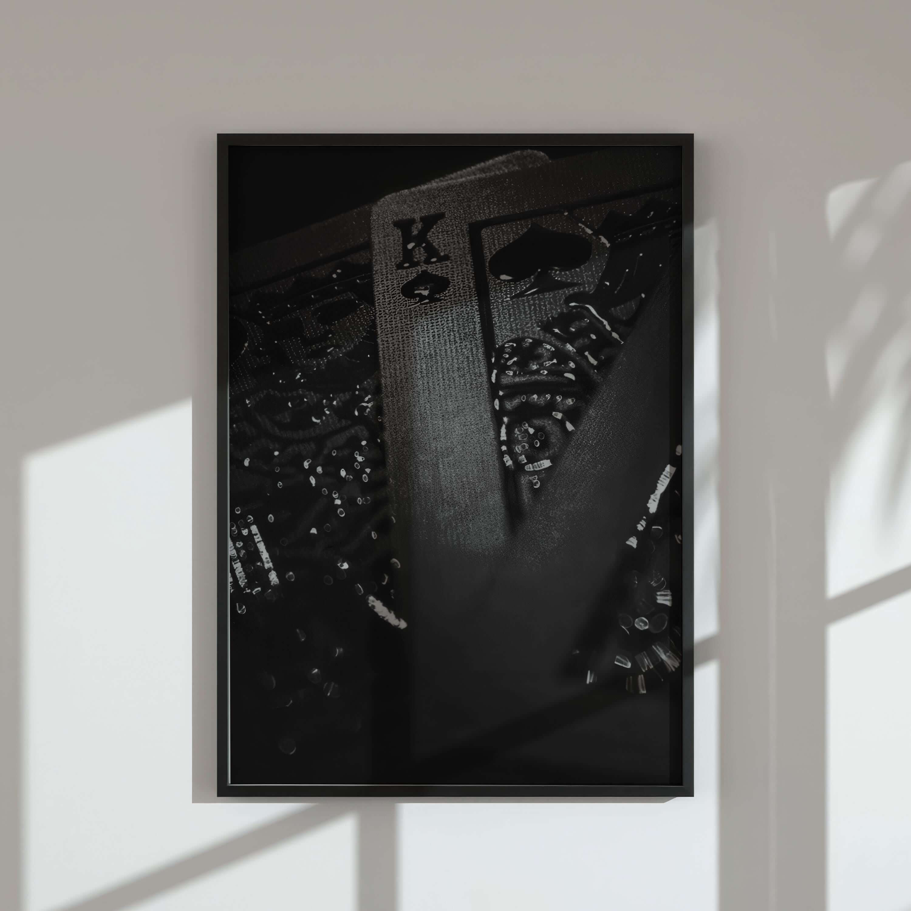 Luxury Playing Card Wall Art Set of 3 - Haus of Prints