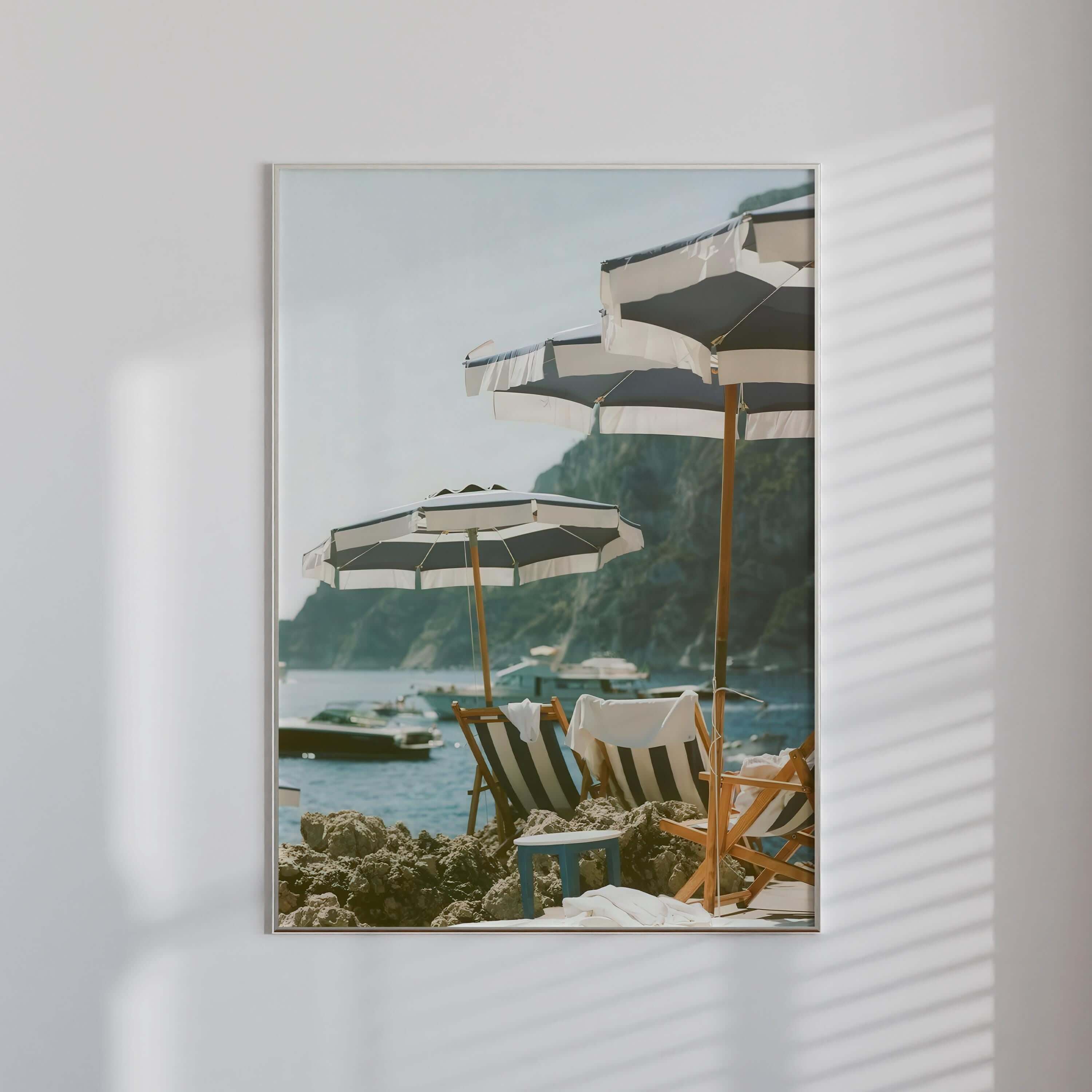 Luxury Seascape Travel Poster Set of 3 - Haus of Prints