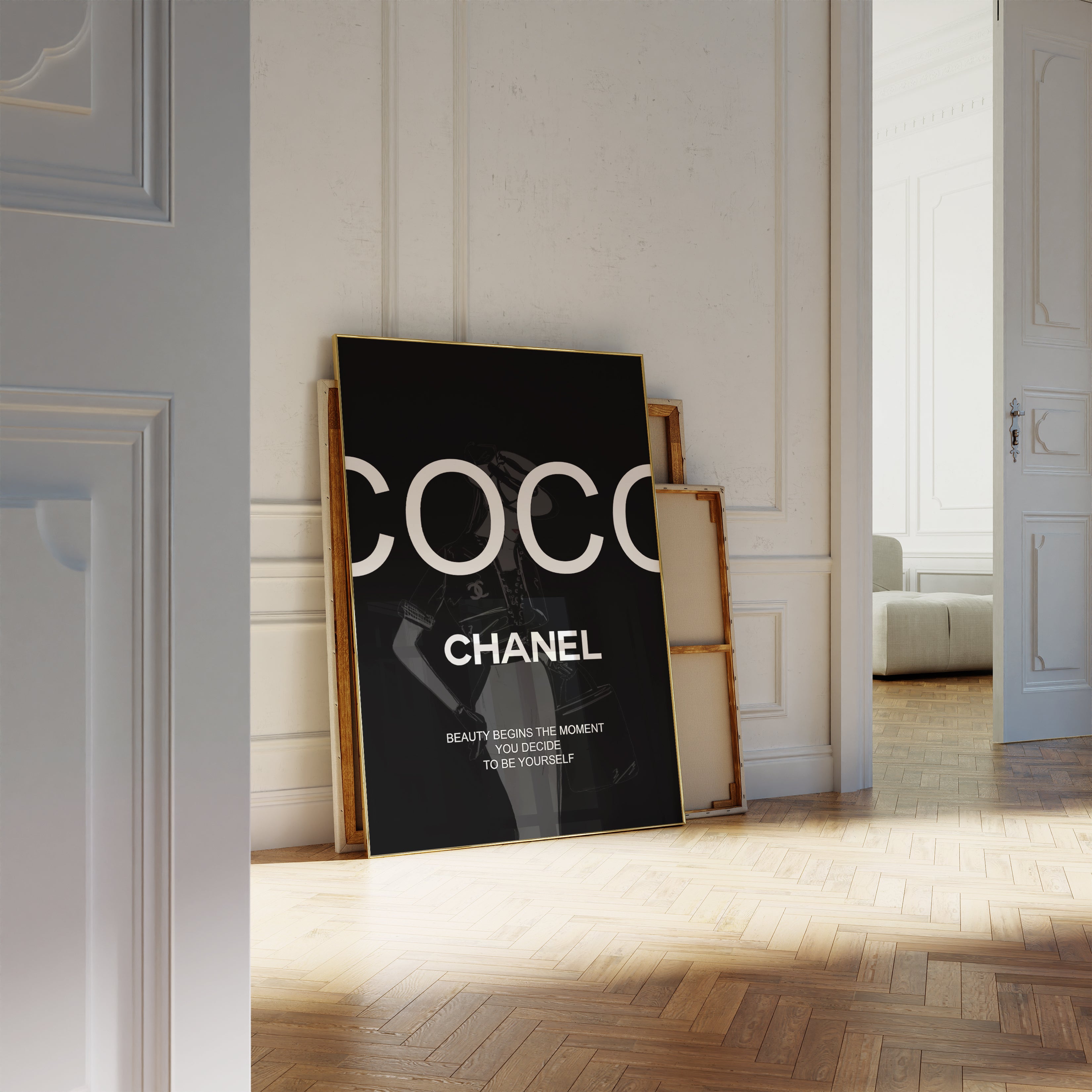 Parisian Statement – Minimalist Quote Print