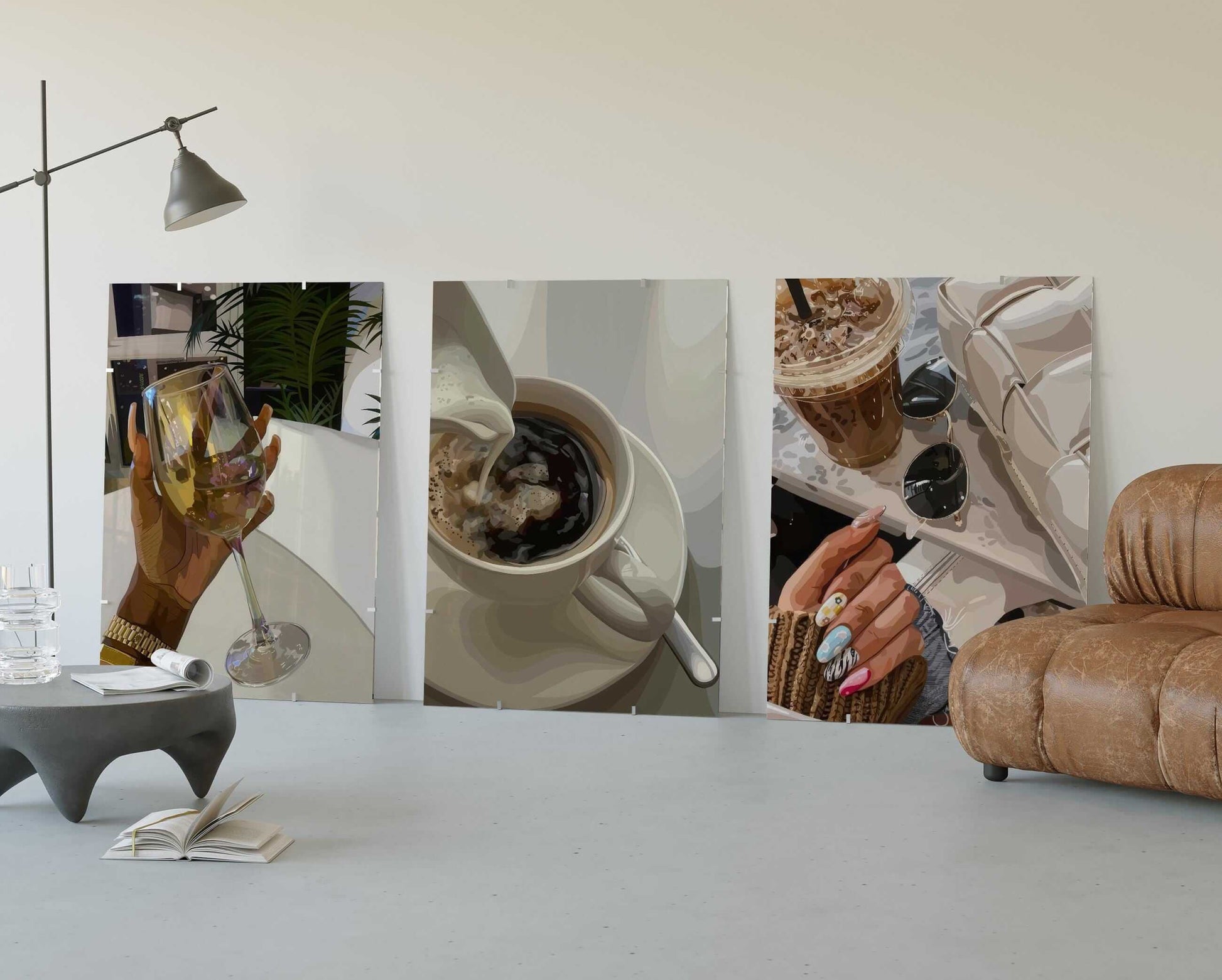 Melanin Wall Art Prints Set of 6 - Haus of Prints