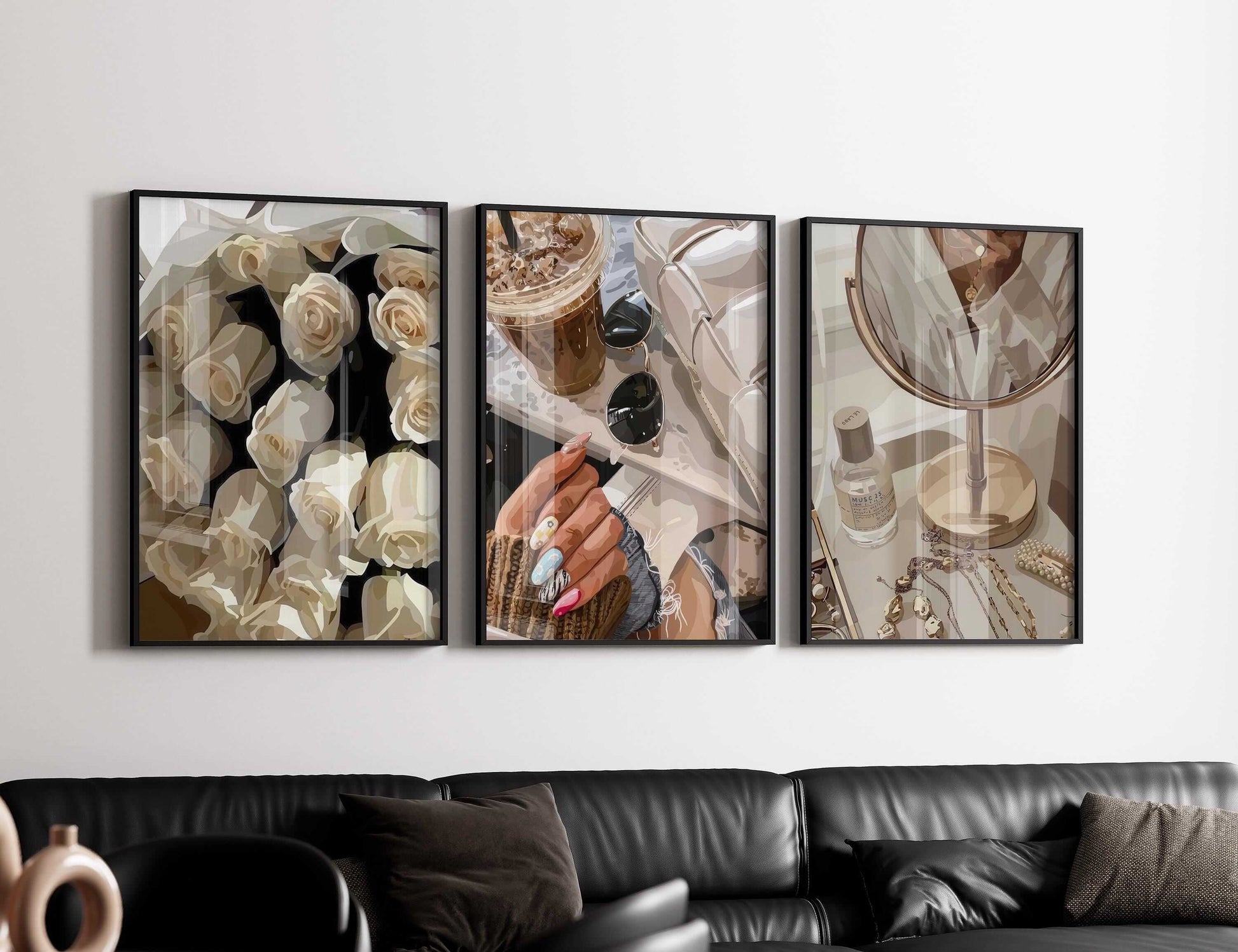 Melanin Wall Art Prints Set of 6 - Haus of Prints