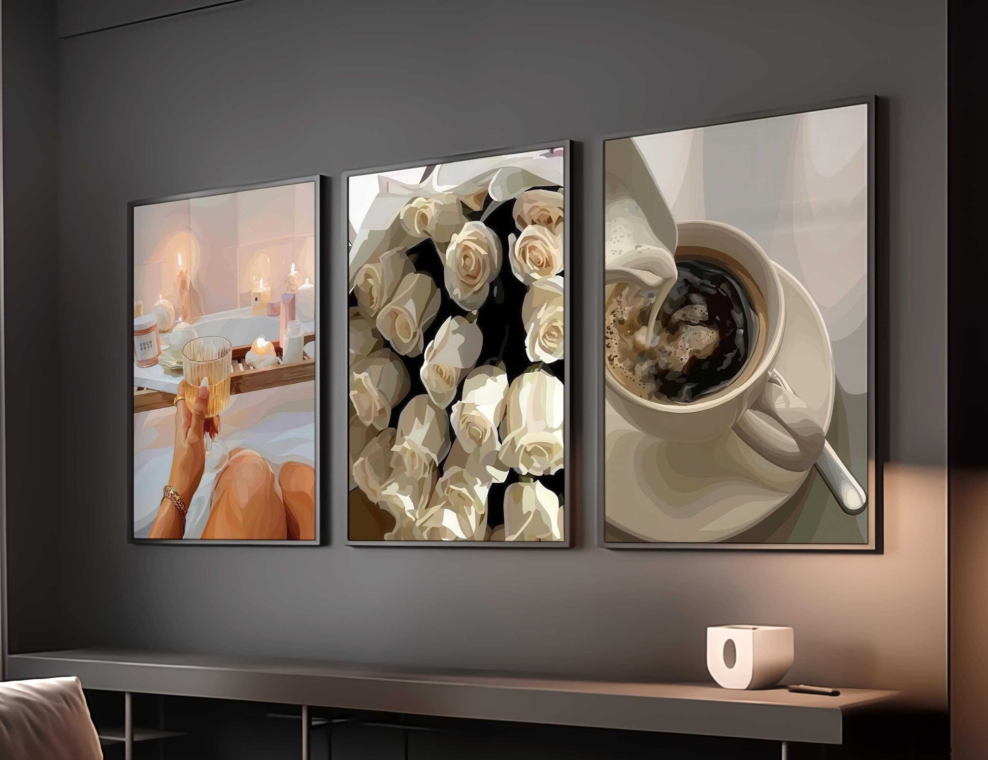 Melanin Wall Art Prints Set of 6 - Haus of Prints