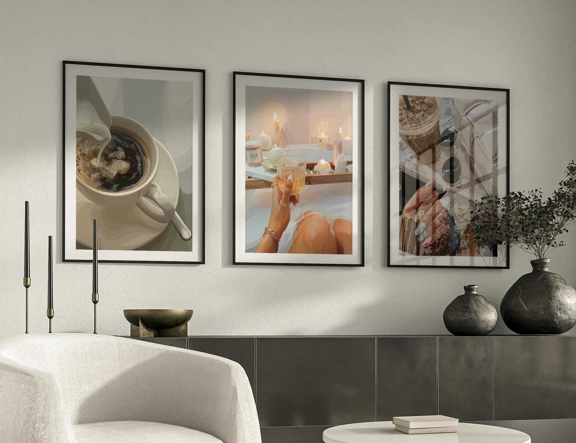 Melanin Wall Art Prints Set of 6 - Haus of Prints