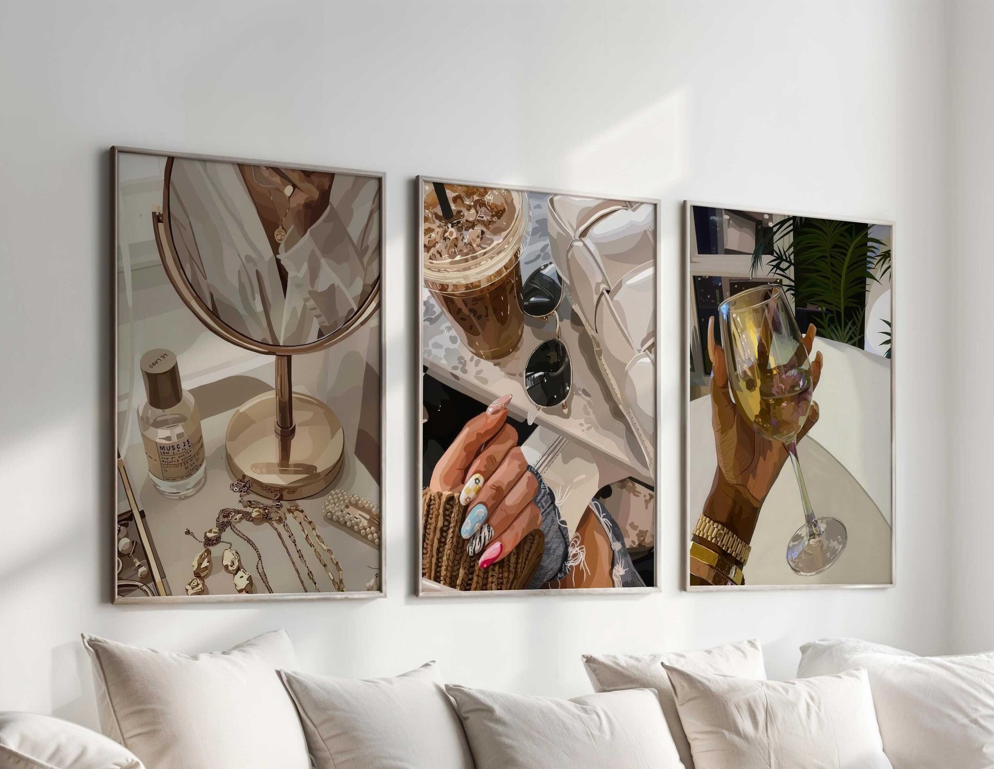 Melanin Wall Art Prints Set of 6 - Haus of Prints