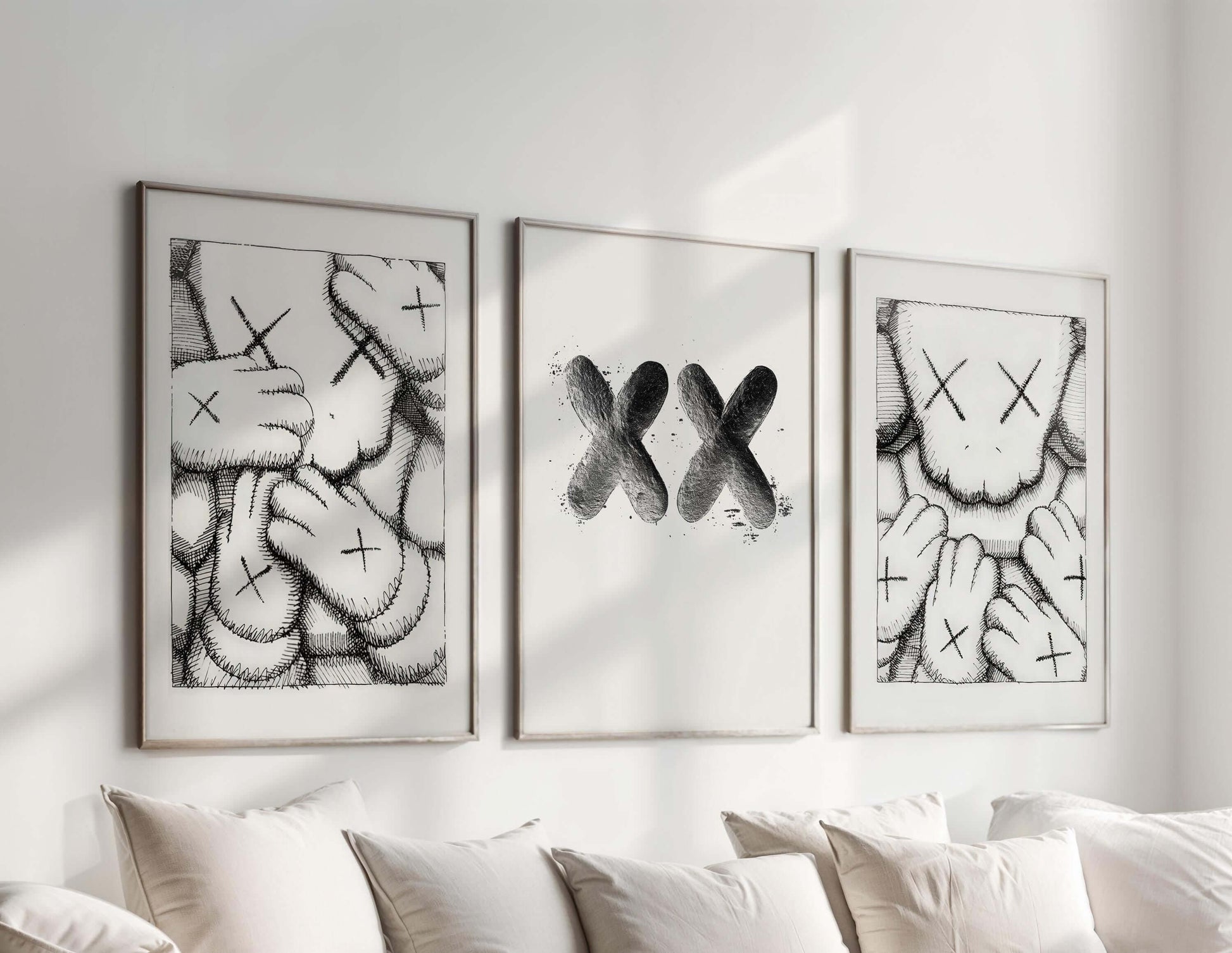 Minimal Hypebeast Poster Set of 3 - Haus of Prints
