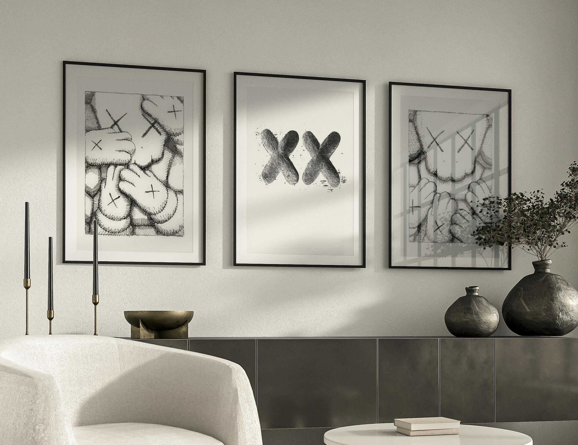Minimal Hypebeast Poster Set of 3 - Haus of Prints