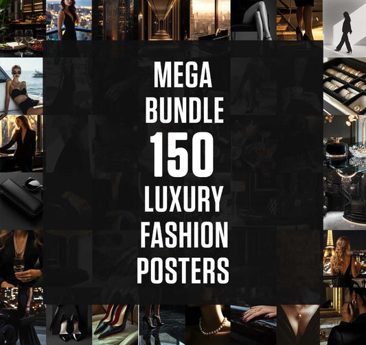Modern Luxury Wall Art Set of 150 - Haus of Prints
