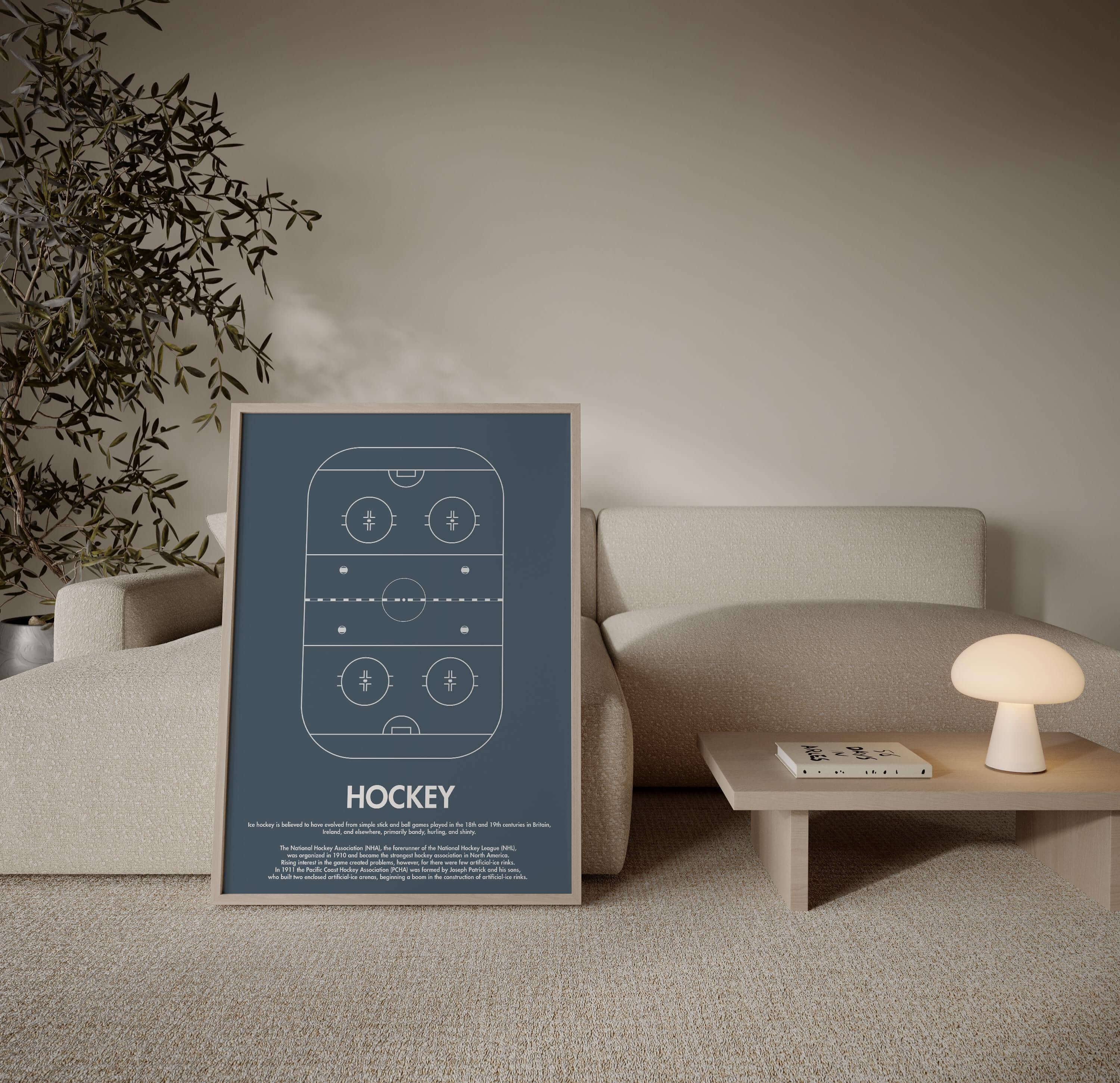 Modern Sports Poster Set of 3 - Haus of Prints