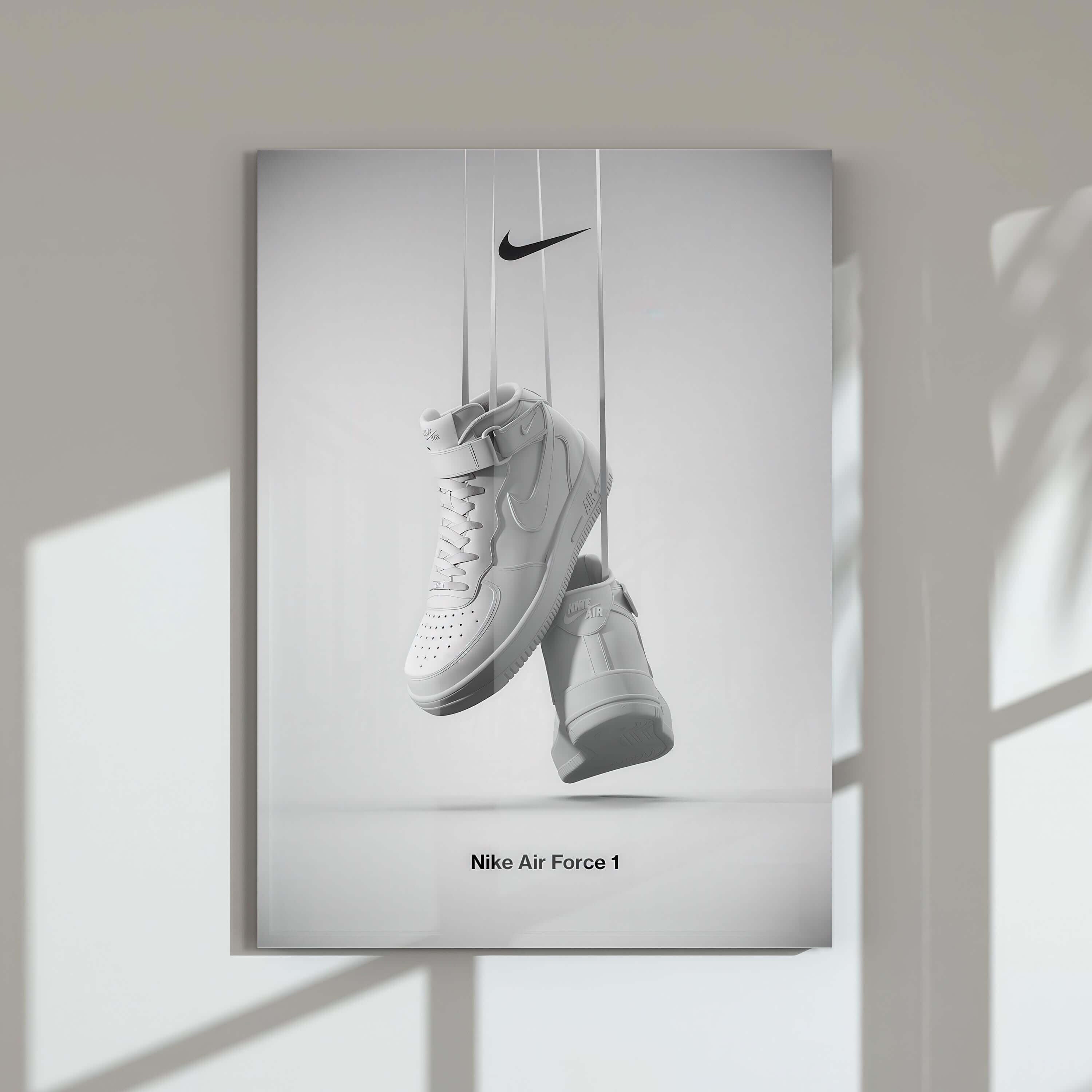 Nike Air Force 1 Wall Art Set of 3 - Haus of Prints