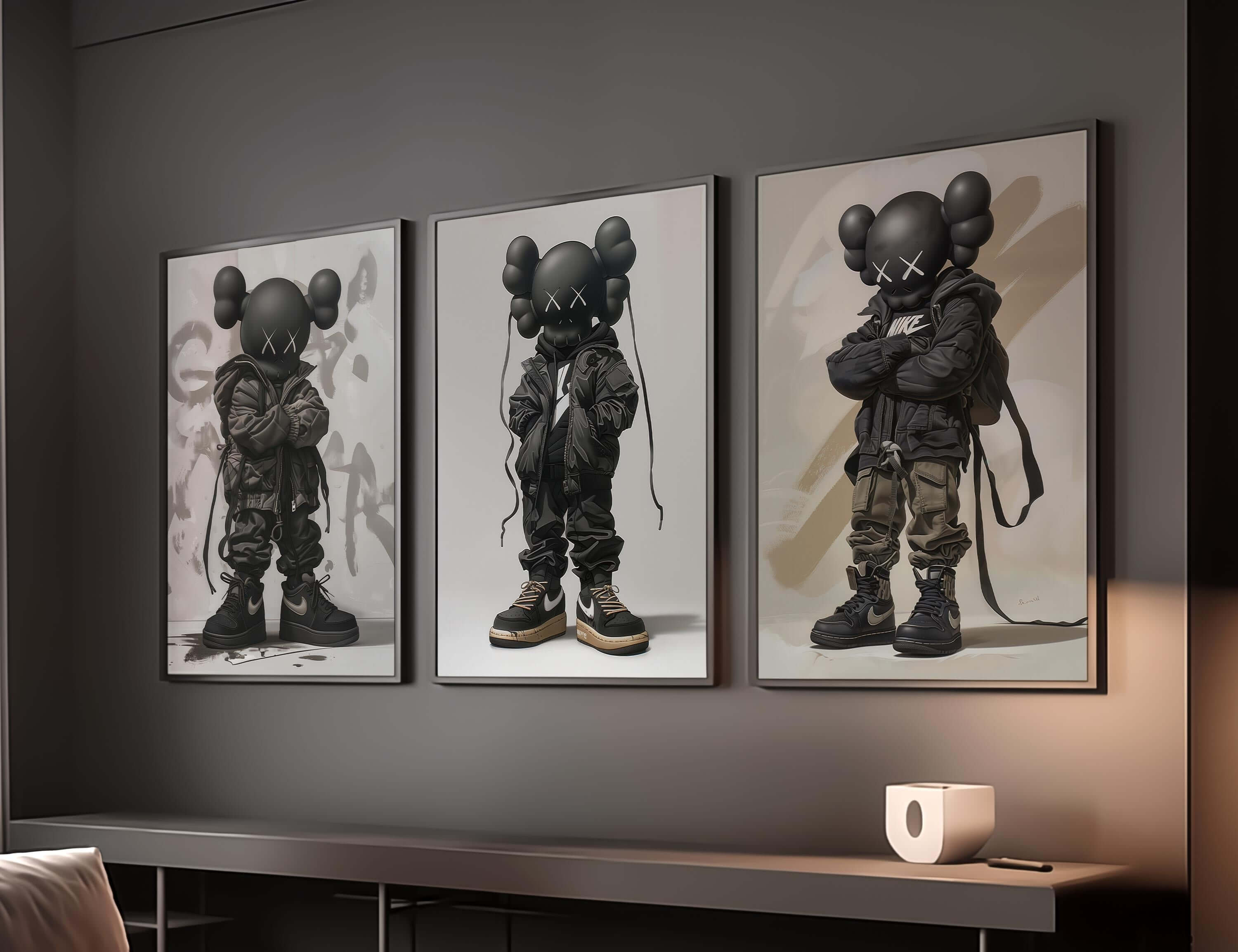 Nike Designer Toys Poster Set of 3 - Haus of Prints