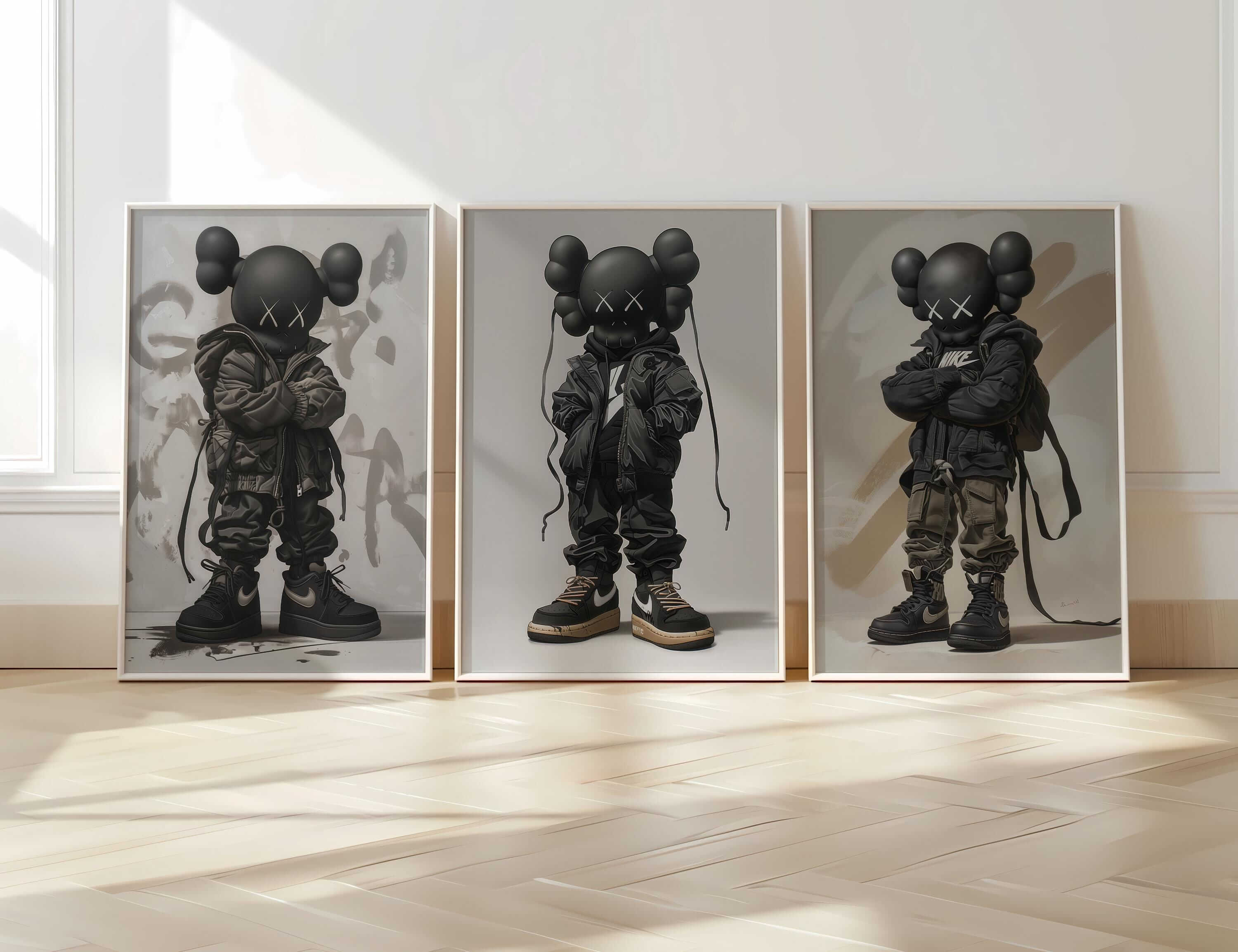 Nike Designer Toys Poster Set of 3 - Haus of Prints