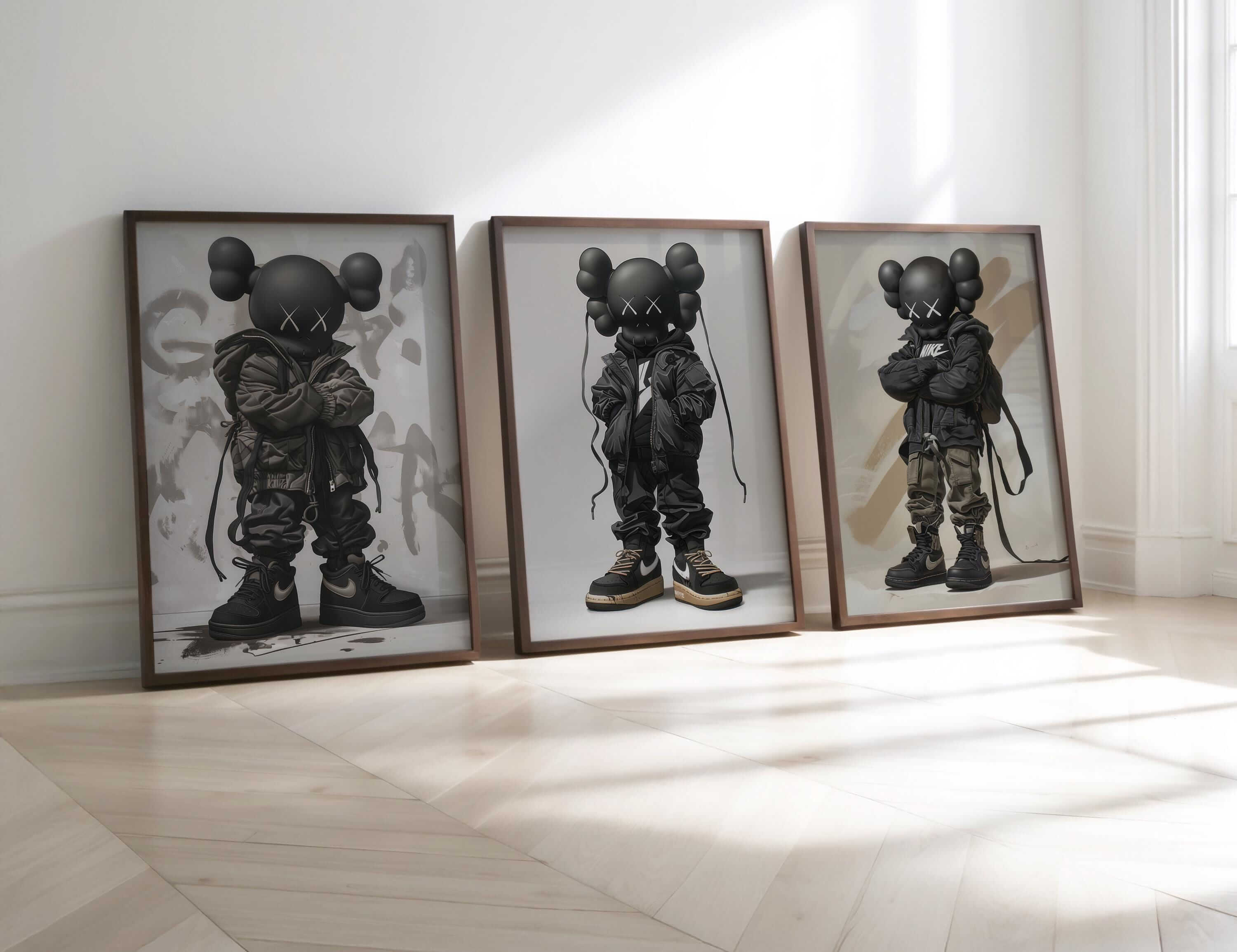 Nike Designer Toys Poster Set of 3 - Haus of Prints