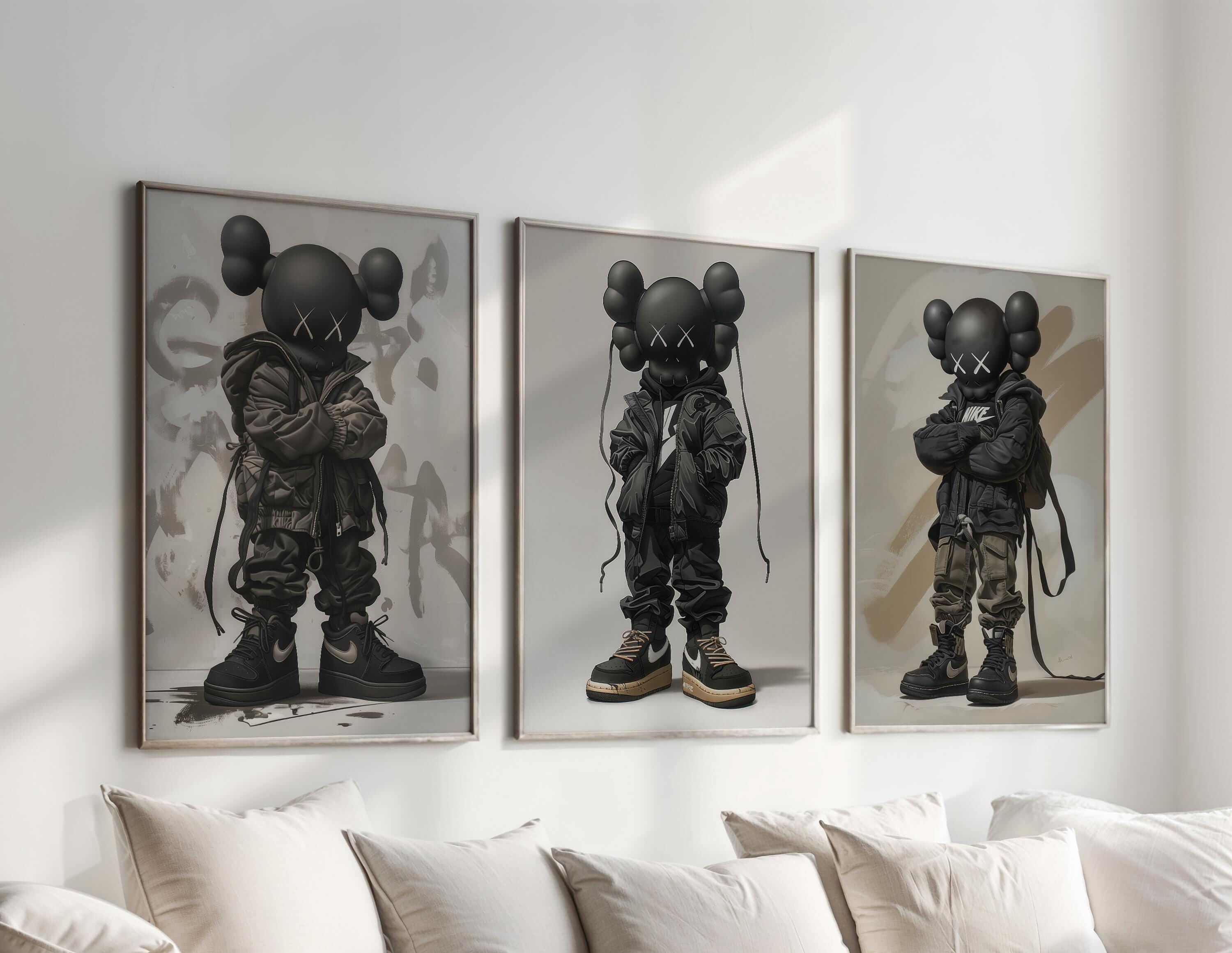 Nike Designer Toys Poster Set of 3 - Haus of Prints