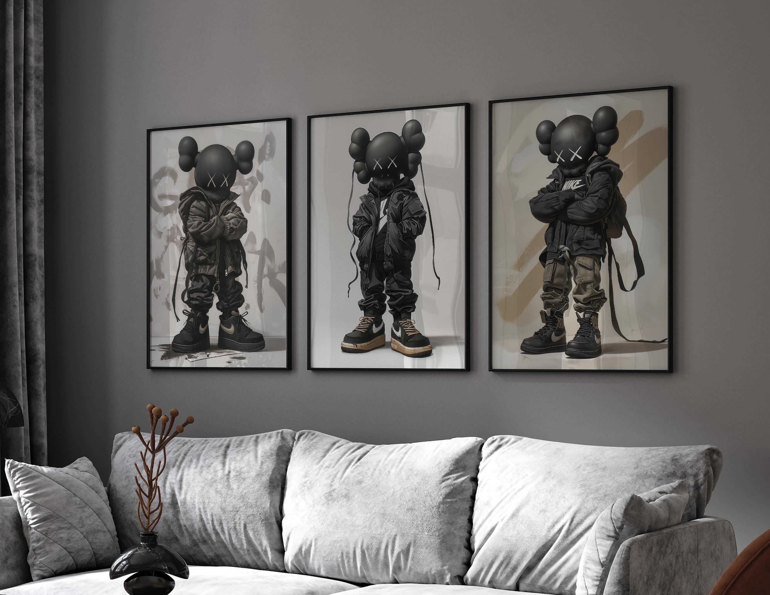 Nike Designer Toys Poster Set of 3 - Haus of Prints