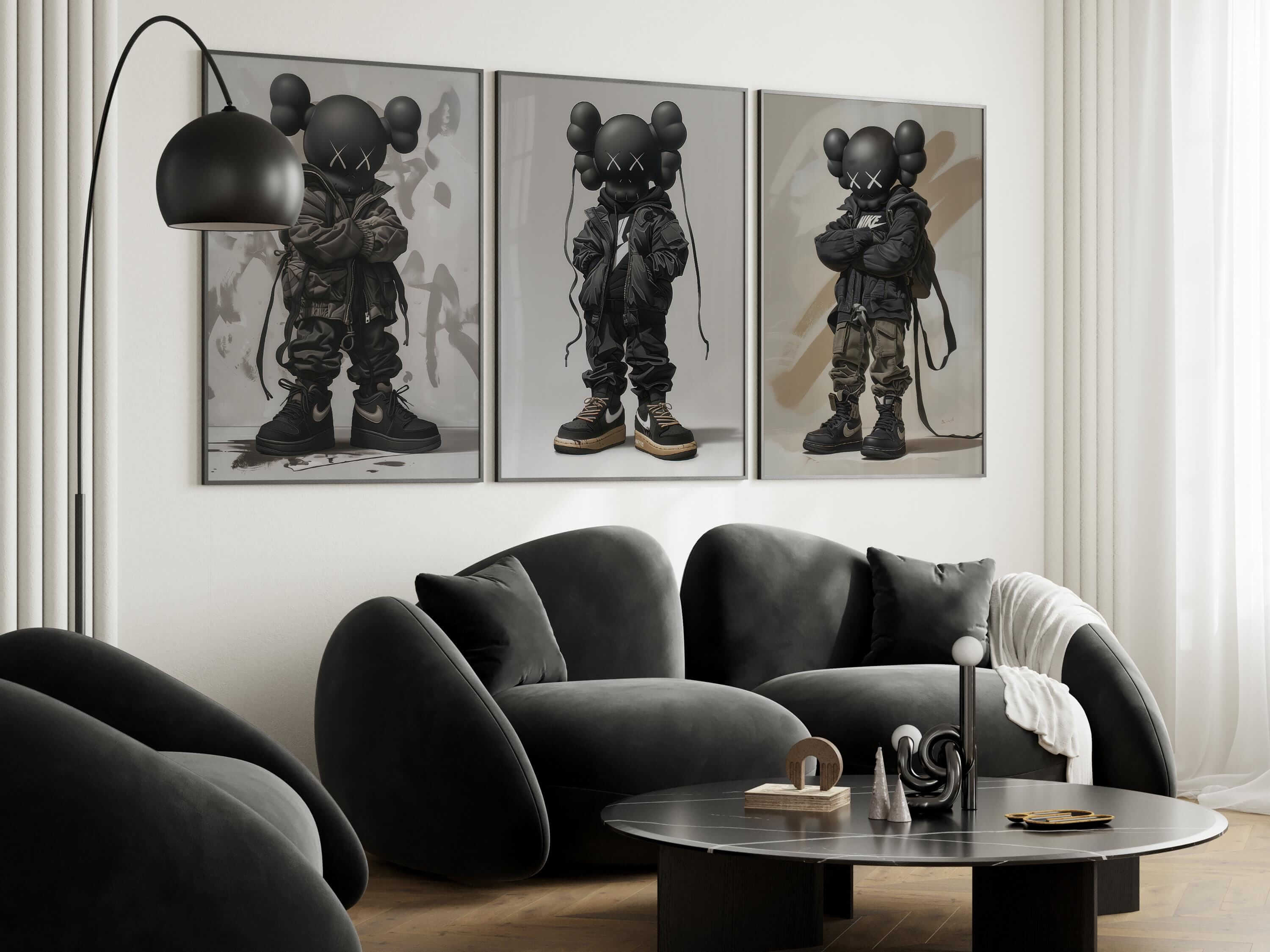Nike Designer Toys Poster Set of 3 - Haus of Prints