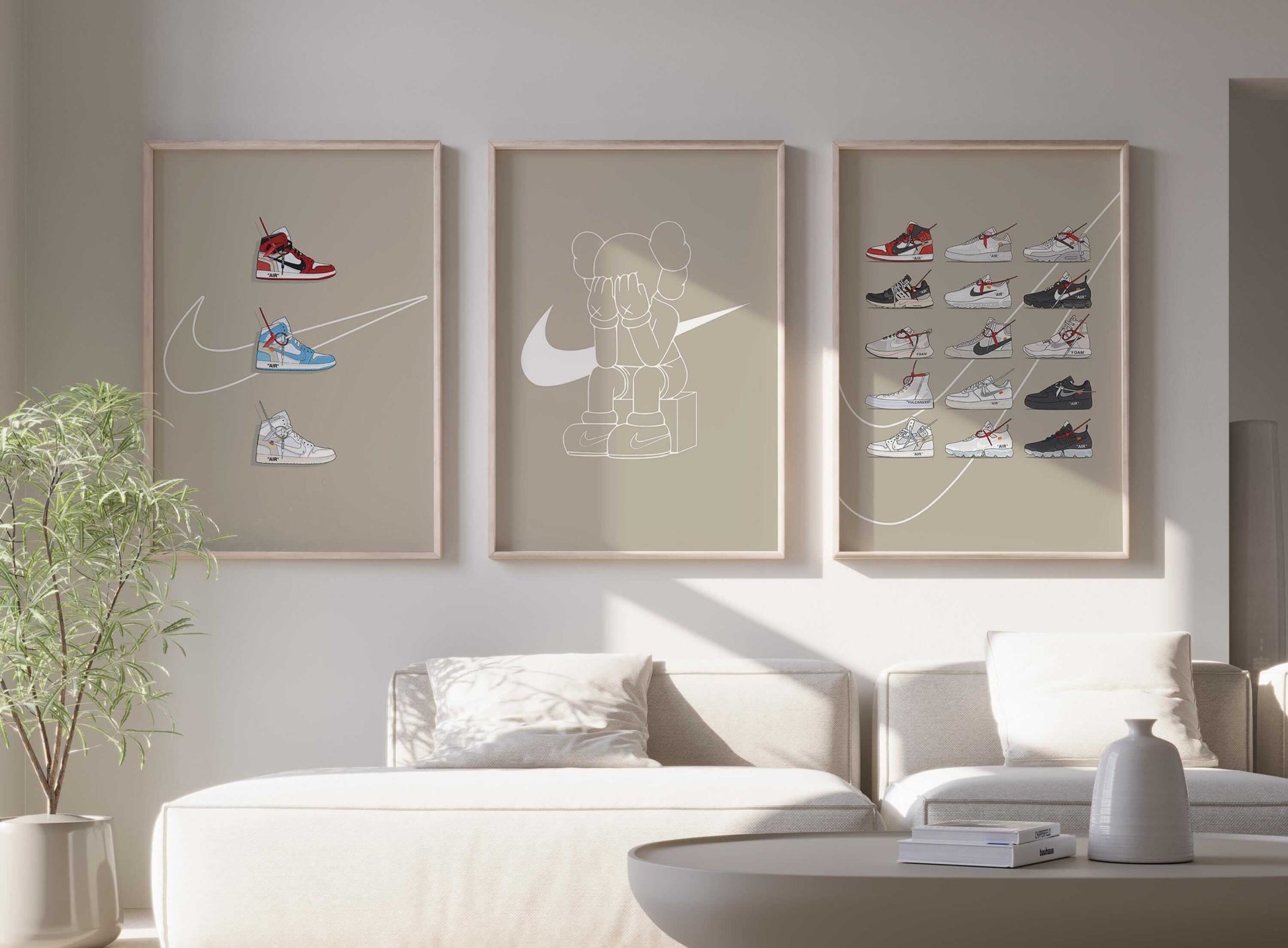 Nike Hypebeast Sneaker Poster Set of 3 - Haus of Prints
