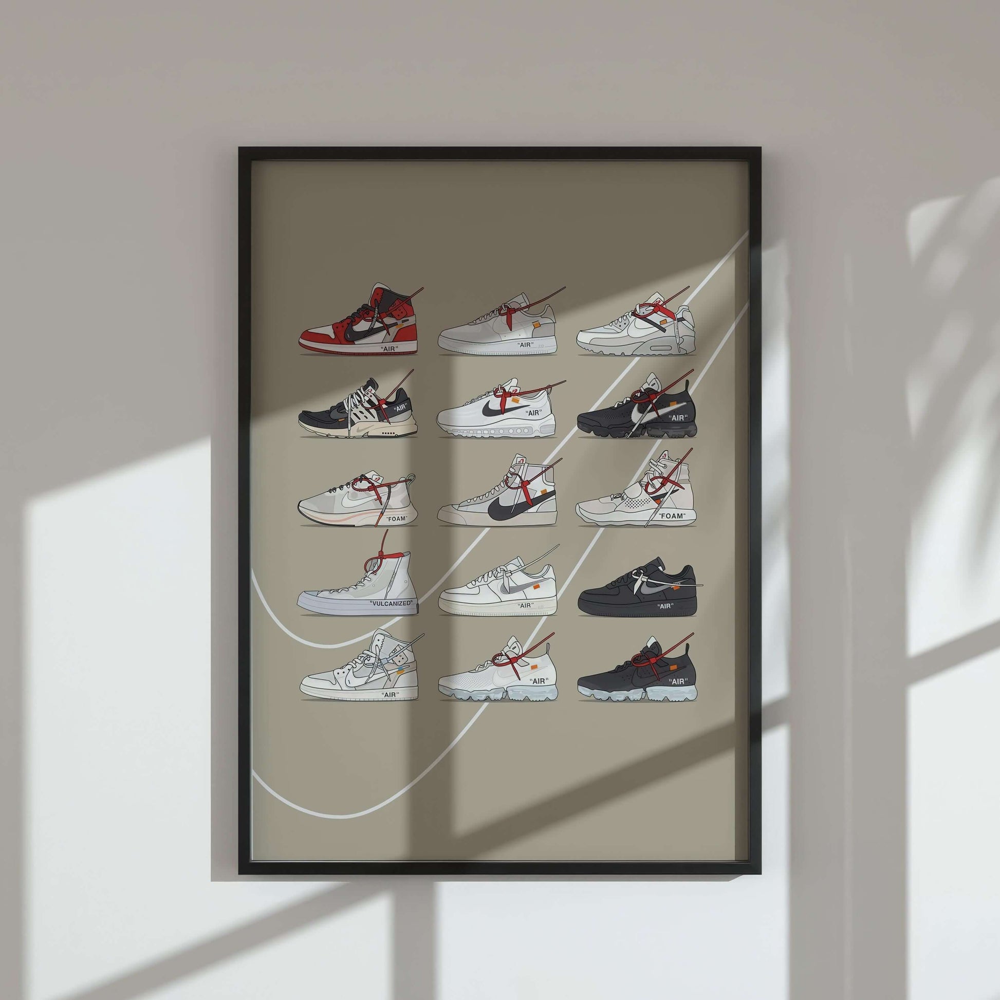 Nike Hypebeast Sneaker Poster Set of 3 - Haus of Prints