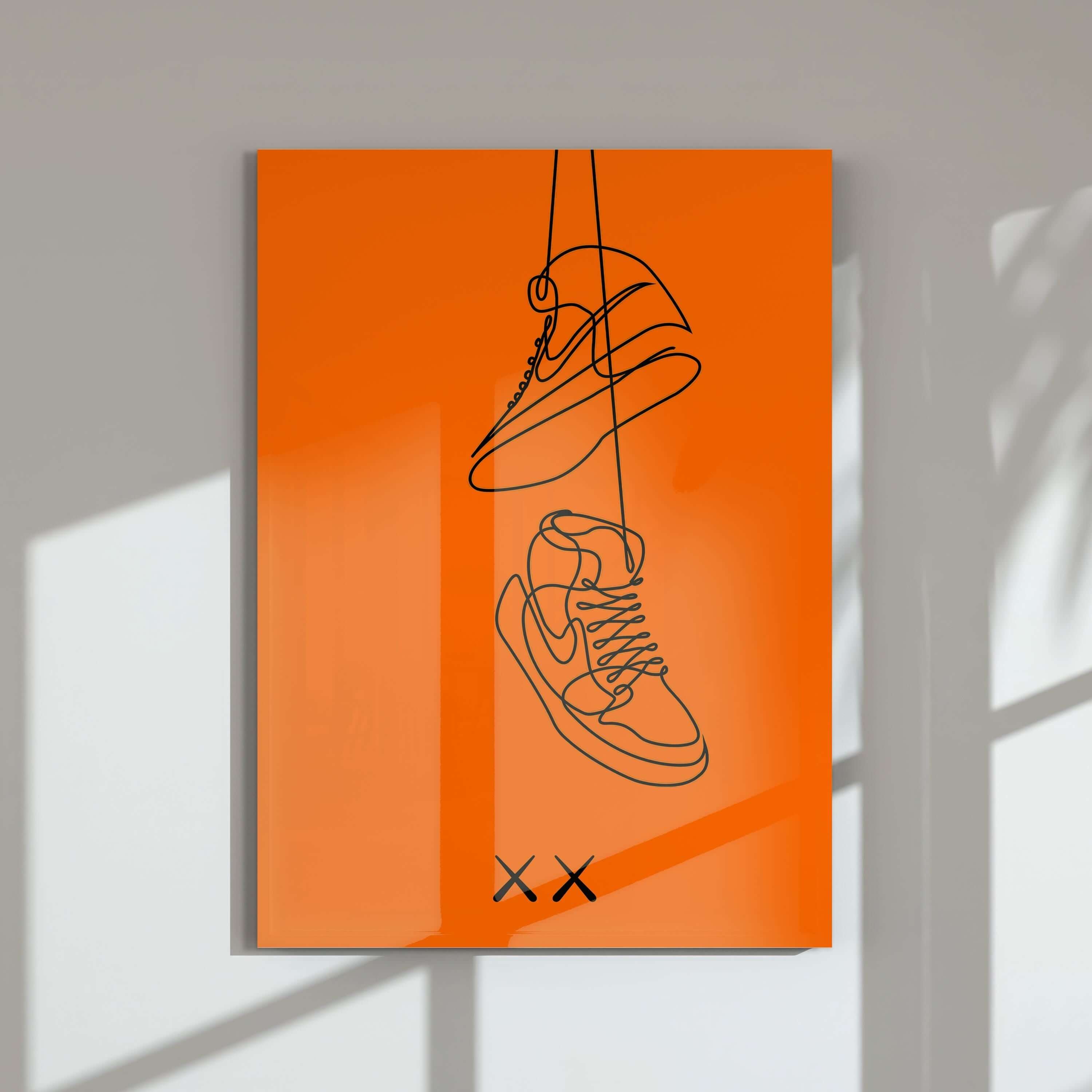 Orange Hypebeast Poster Set of 3 - Haus of Prints