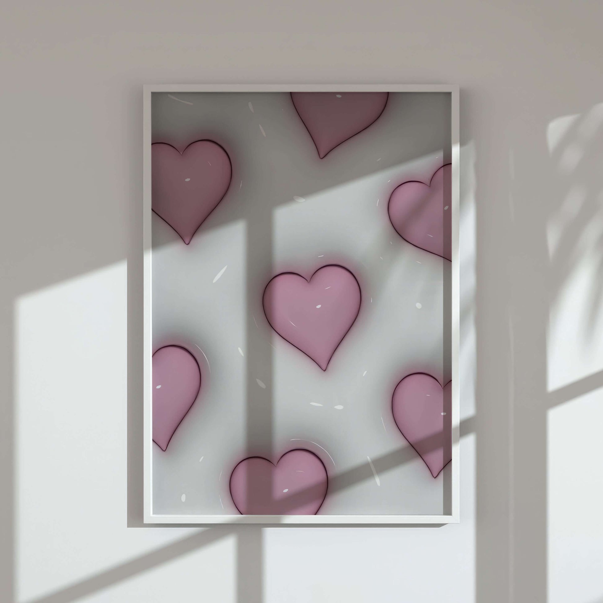 PINK Hypebeast 3D Poster Set of 3 - Haus of Prints