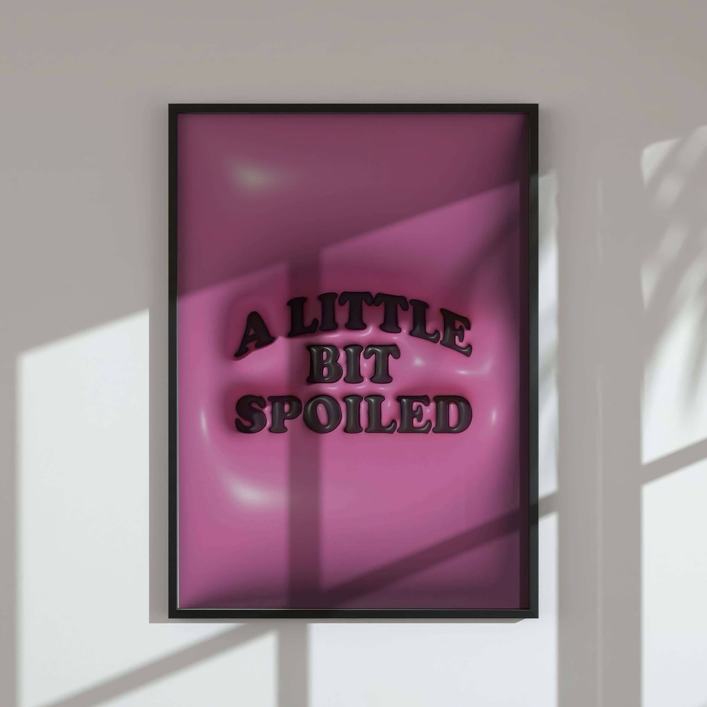 Pink Hypebeast 3D Wall Art Prints Set of 3 - Haus of Prints