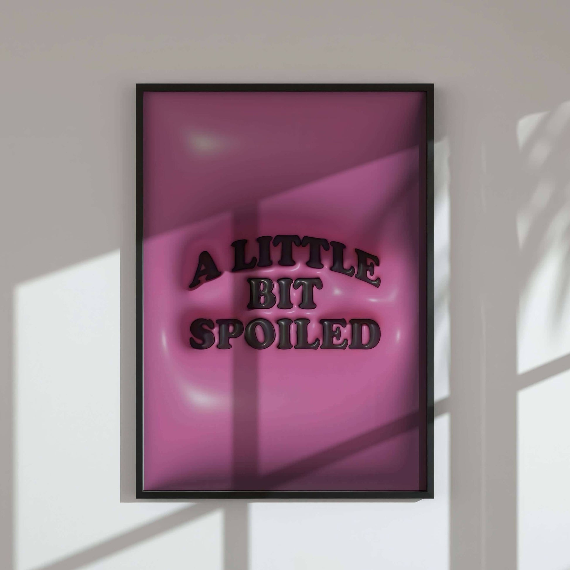 Pink Hypebeast 3D Wall Art Prints Set of 3 - Haus of Prints