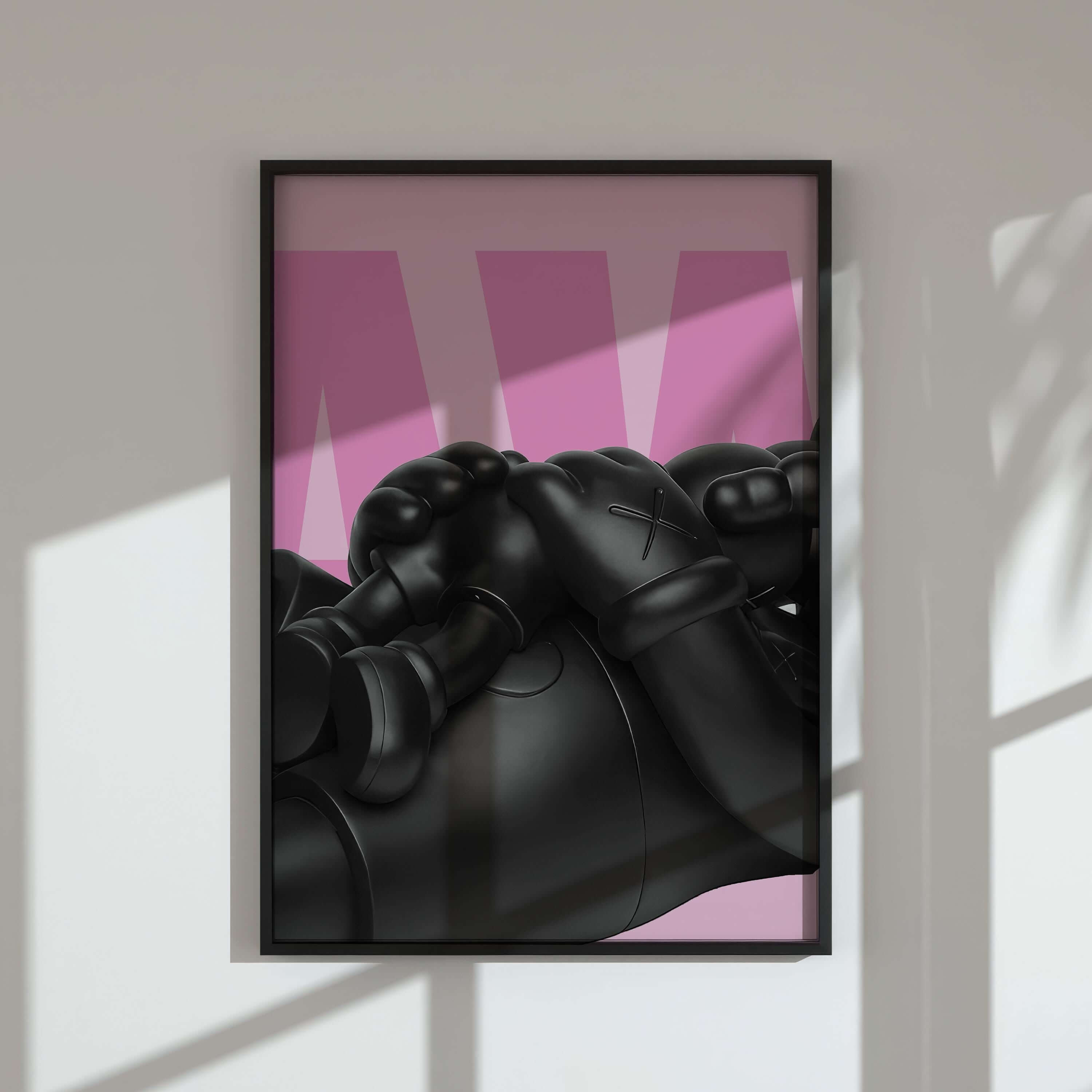 Pink Hypebeast Poster Home Decor - Haus of Prints