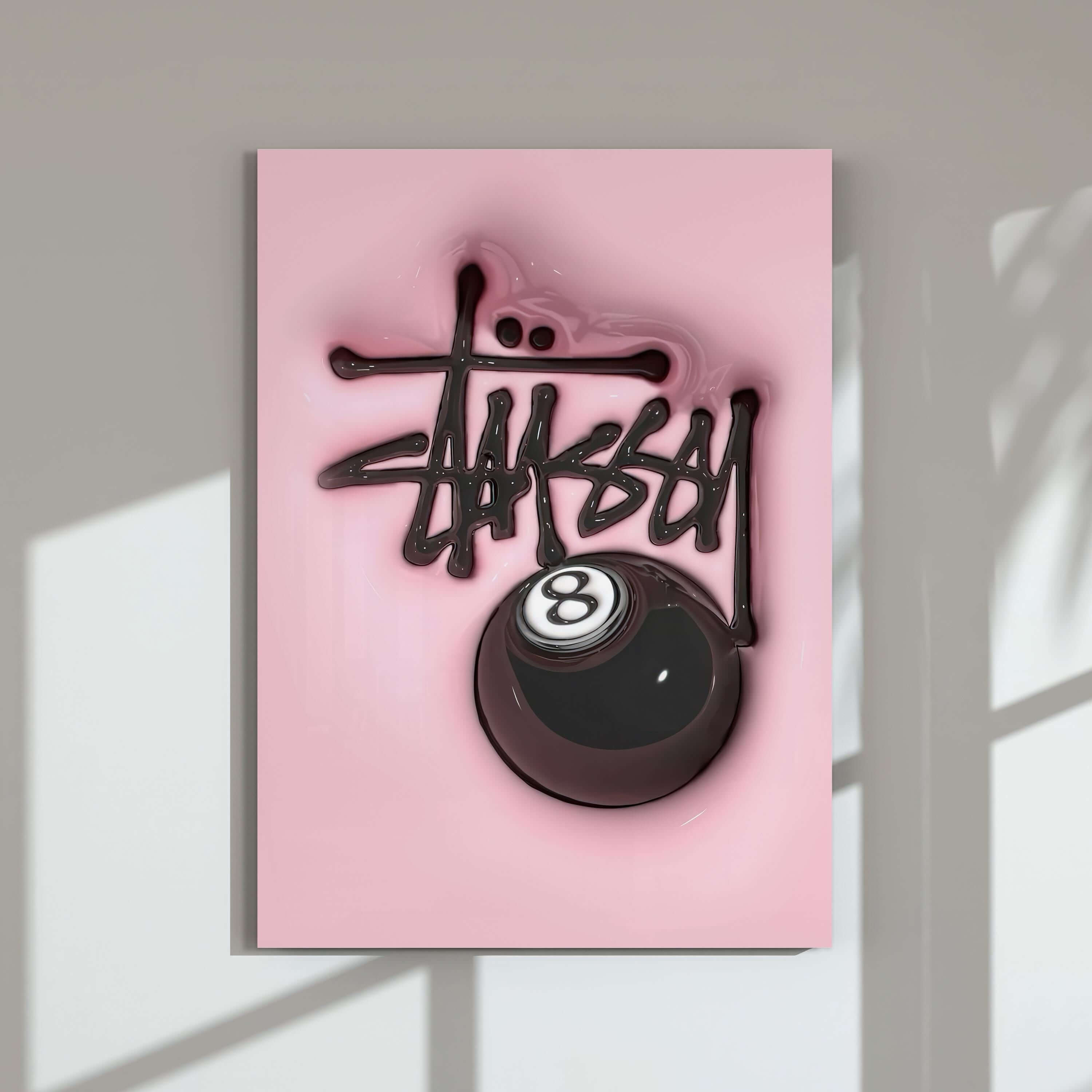 Pink Hypebeast Room Decor Set of 6 - Haus of Prints