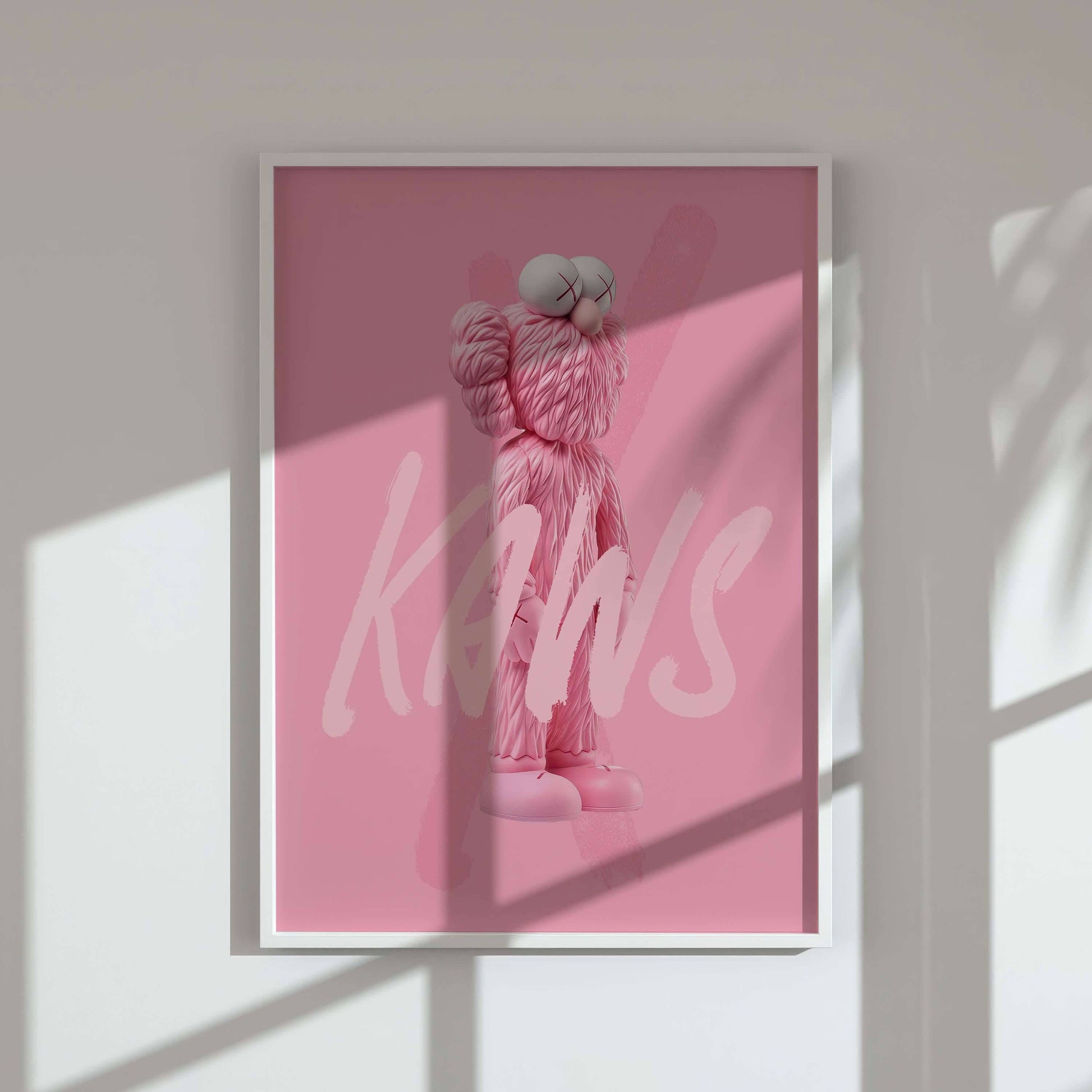 Pink Hypebeast Wall Art Set of 3 - Haus of Prints