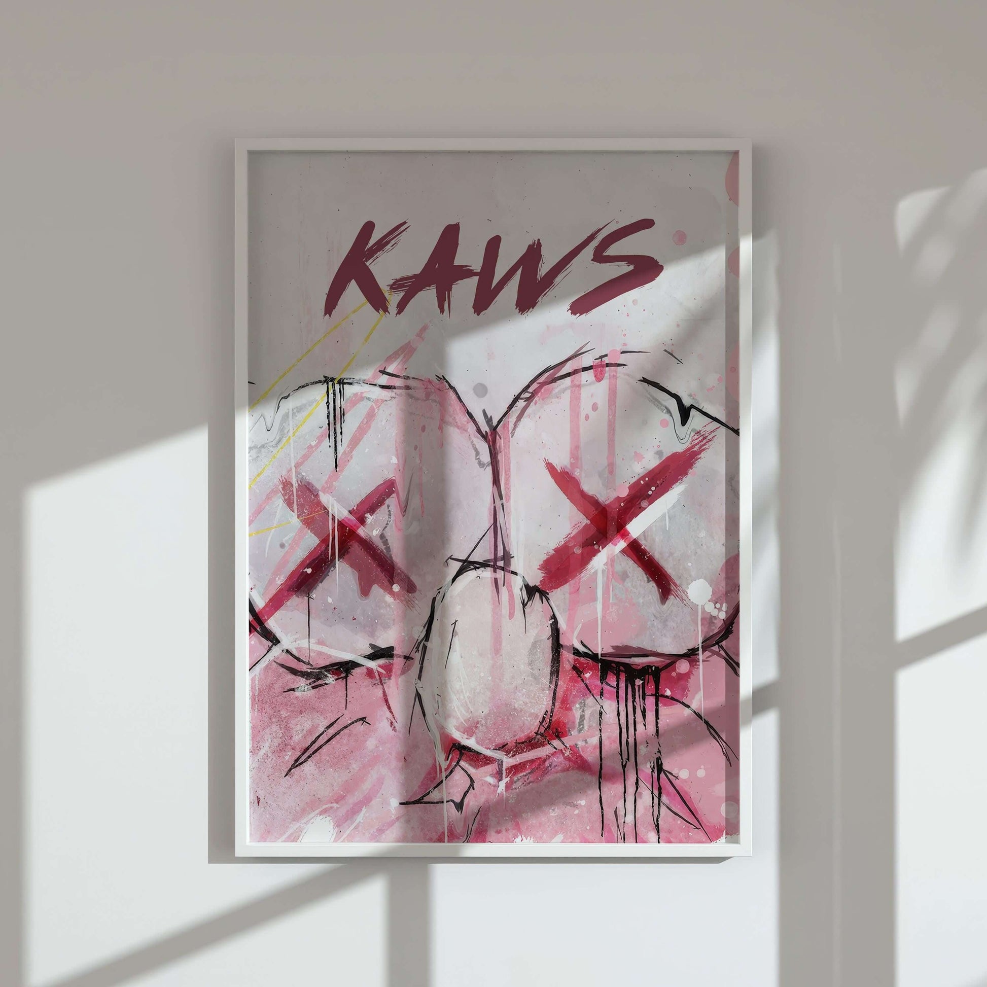 Pink Hypebeast Wall Art Set of 3 - Haus of Prints