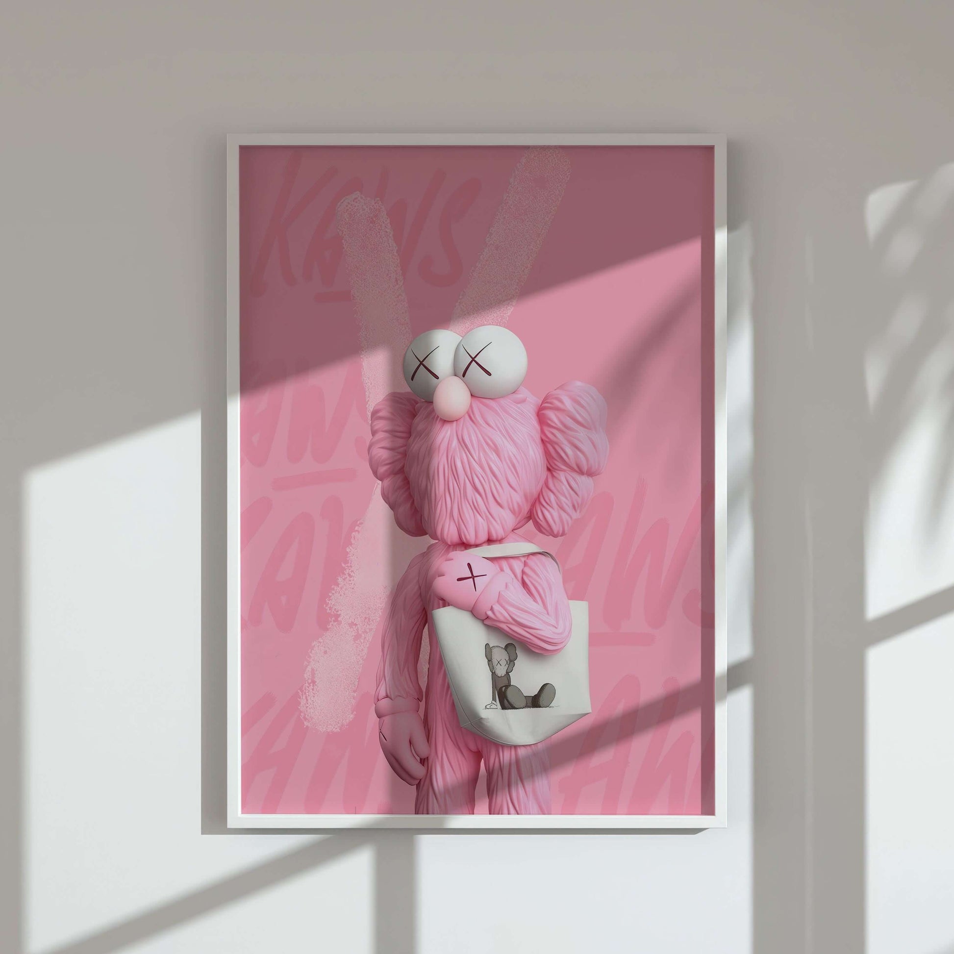 Pink Hypebeast Wall Art Set of 3 - Haus of Prints