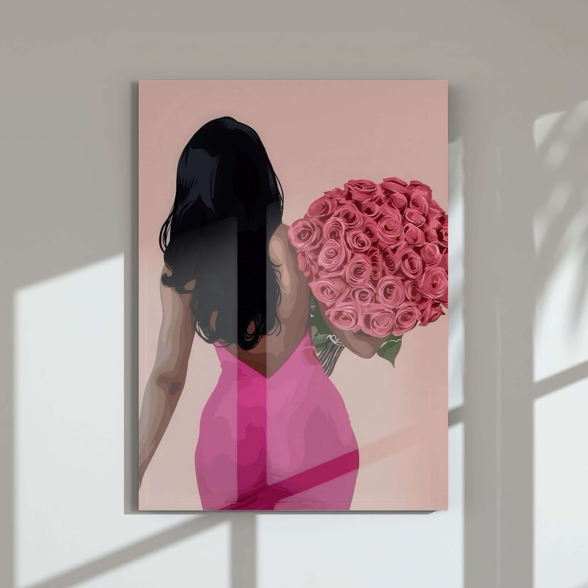 Pink Printable Black Art Set of 3 - Haus of Prints