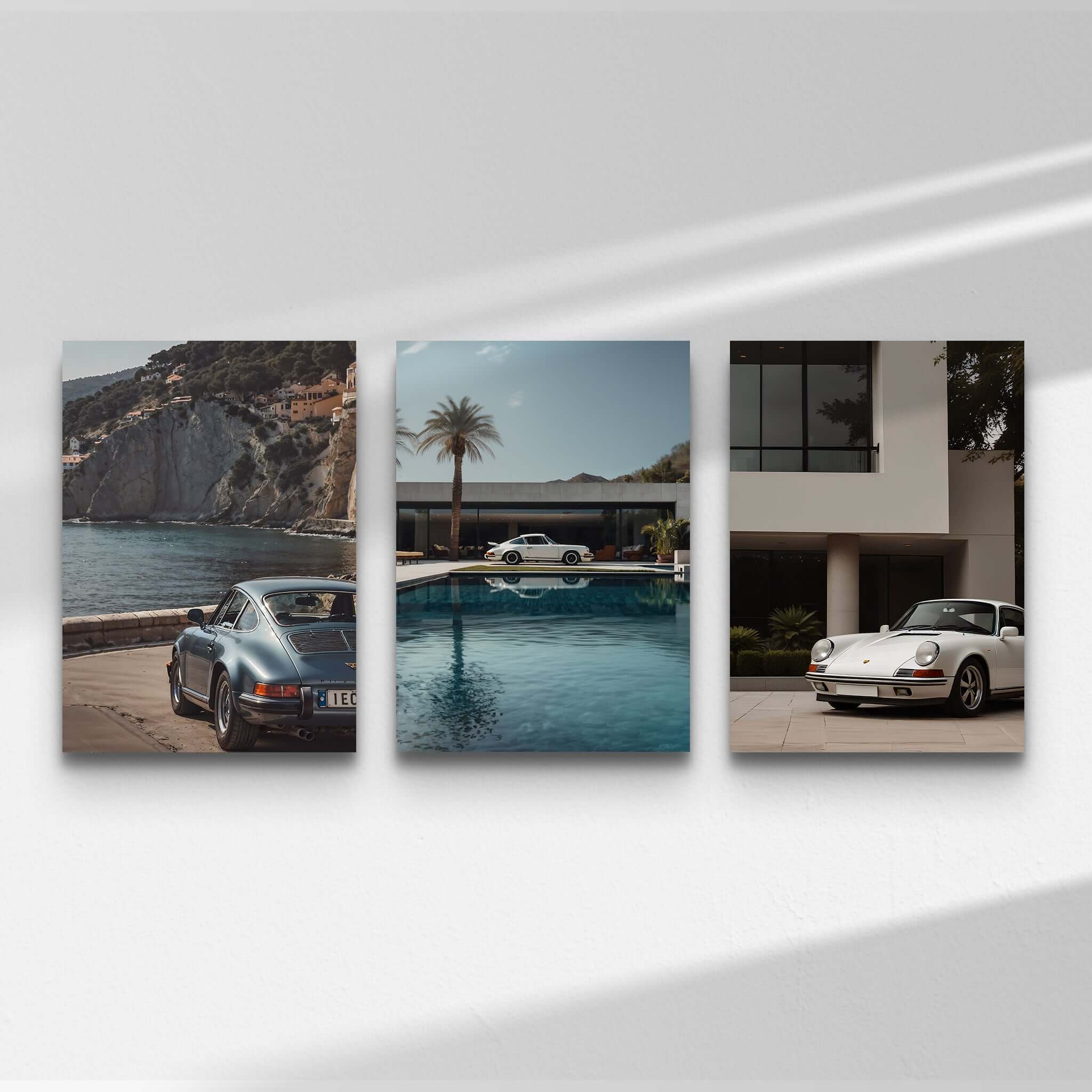 Porsche 911 Printable Wall Art Set of 3 - Haus of Prints