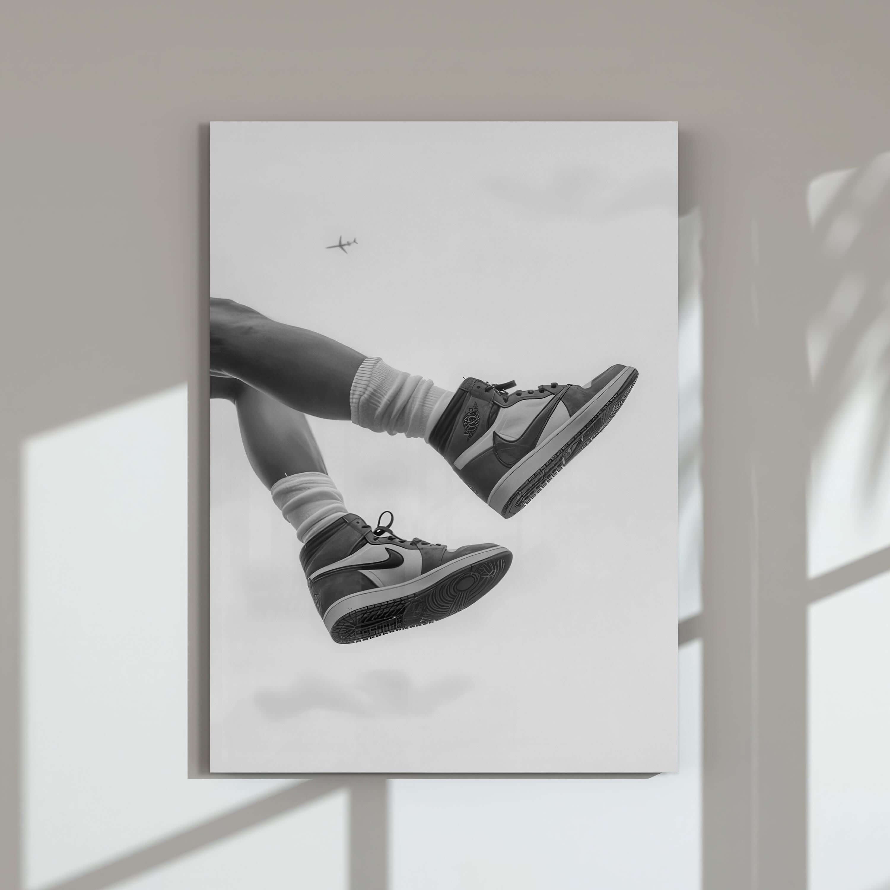 Printable Sneaker Poster Room Decor - Haus of Prints