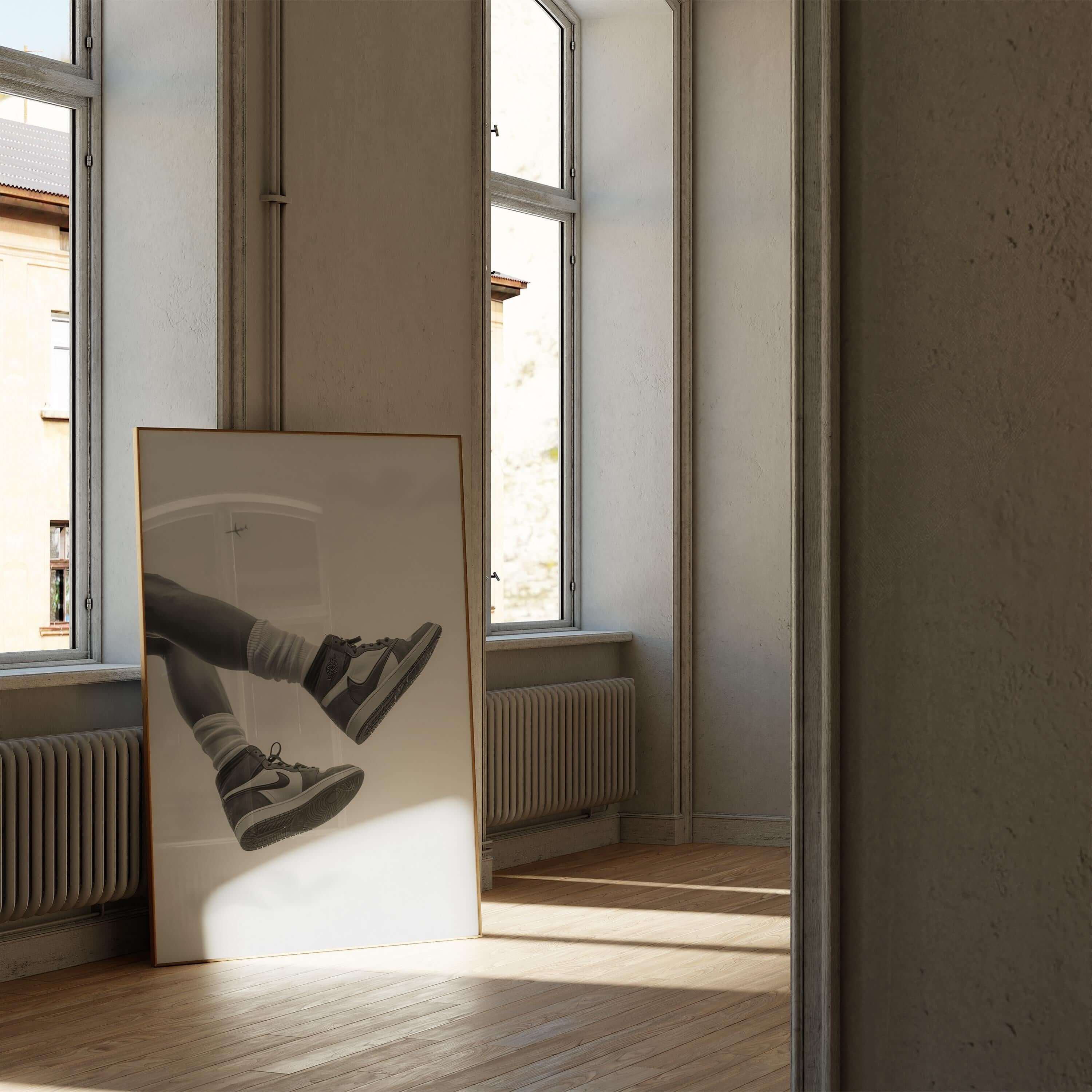 Printable Sneaker Poster Room Decor - Haus of Prints