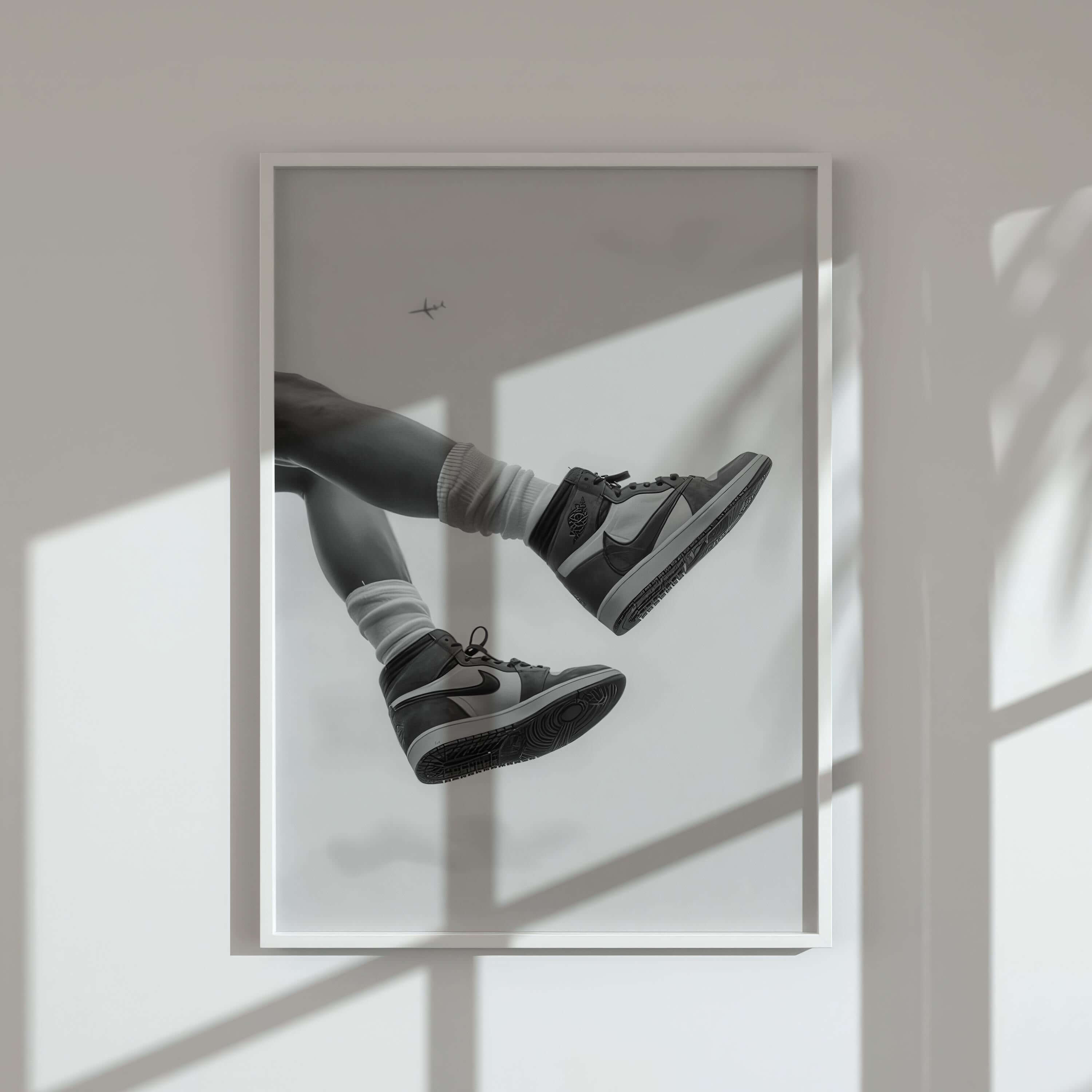 Printable Sneaker Poster Room Decor - Haus of Prints