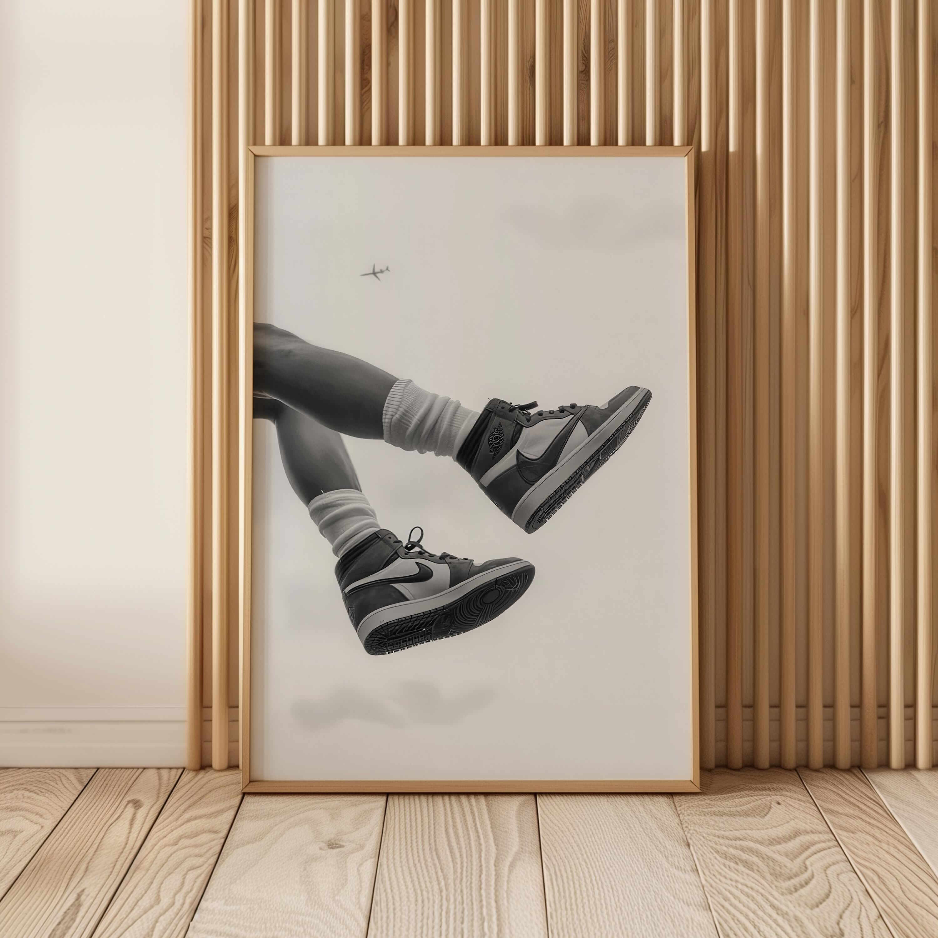Printable Sneaker Poster Room Decor - Haus of Prints
