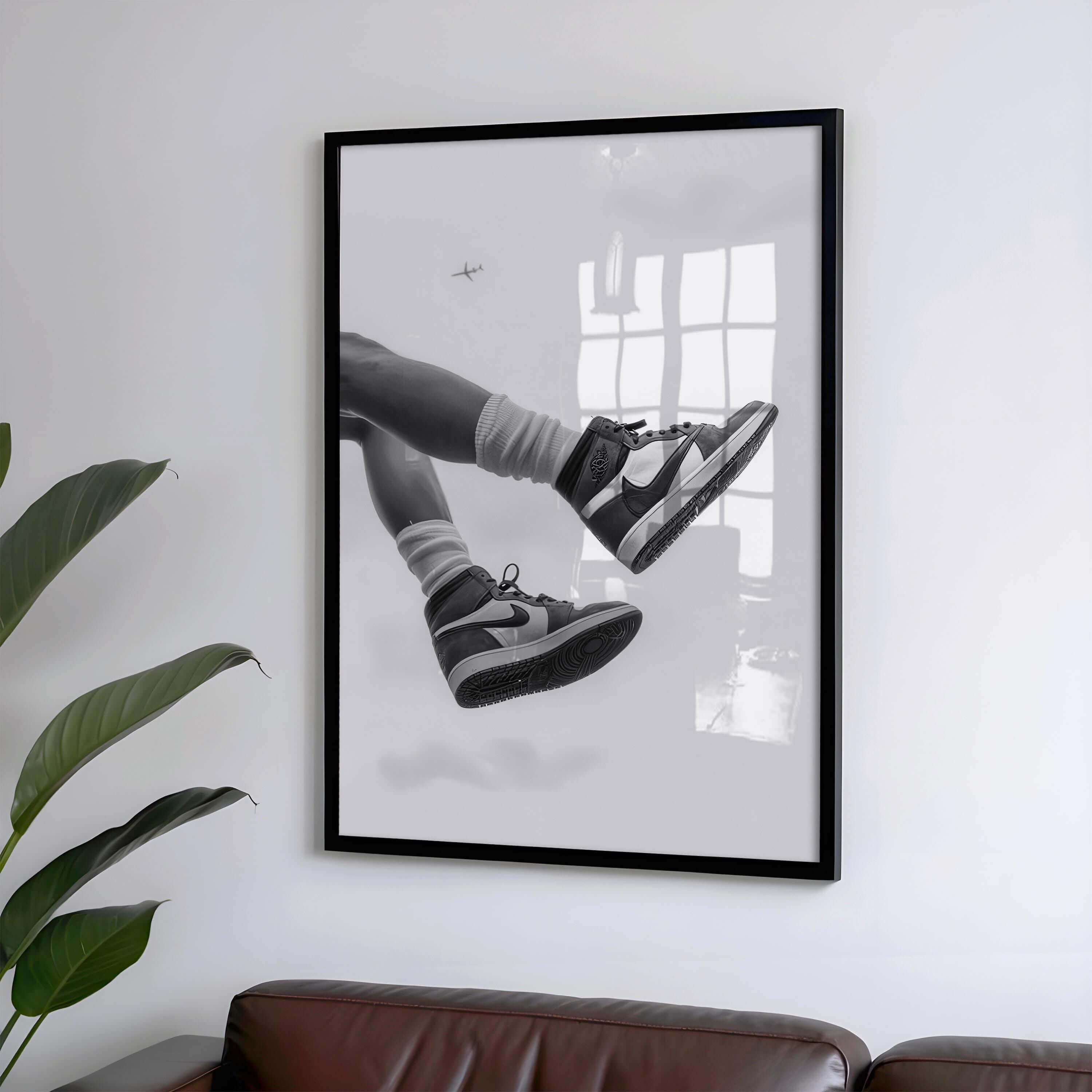 Printable Sneaker Poster Room Decor - Haus of Prints