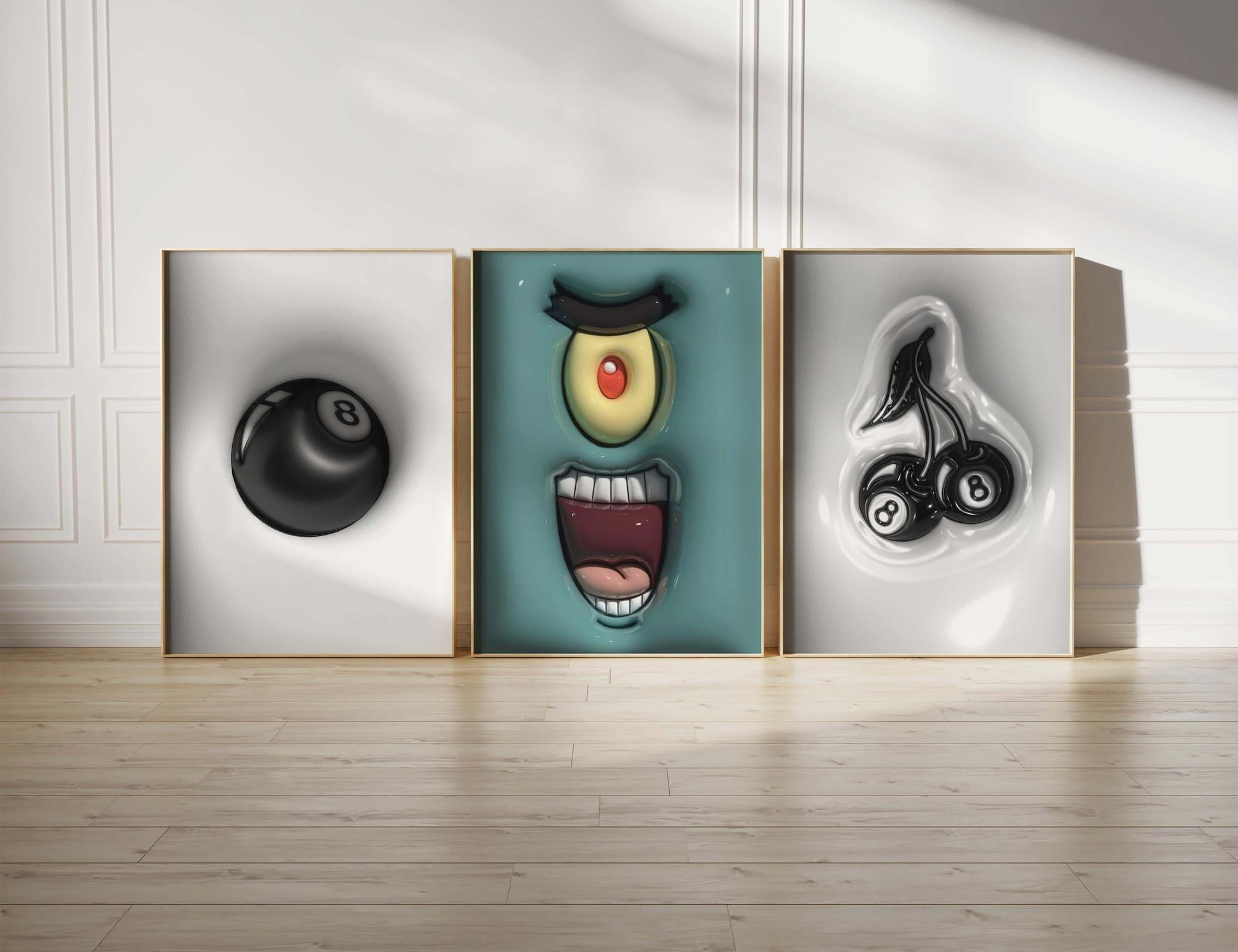 Set of 12 Hypebeast 3D Prints - Haus of Prints