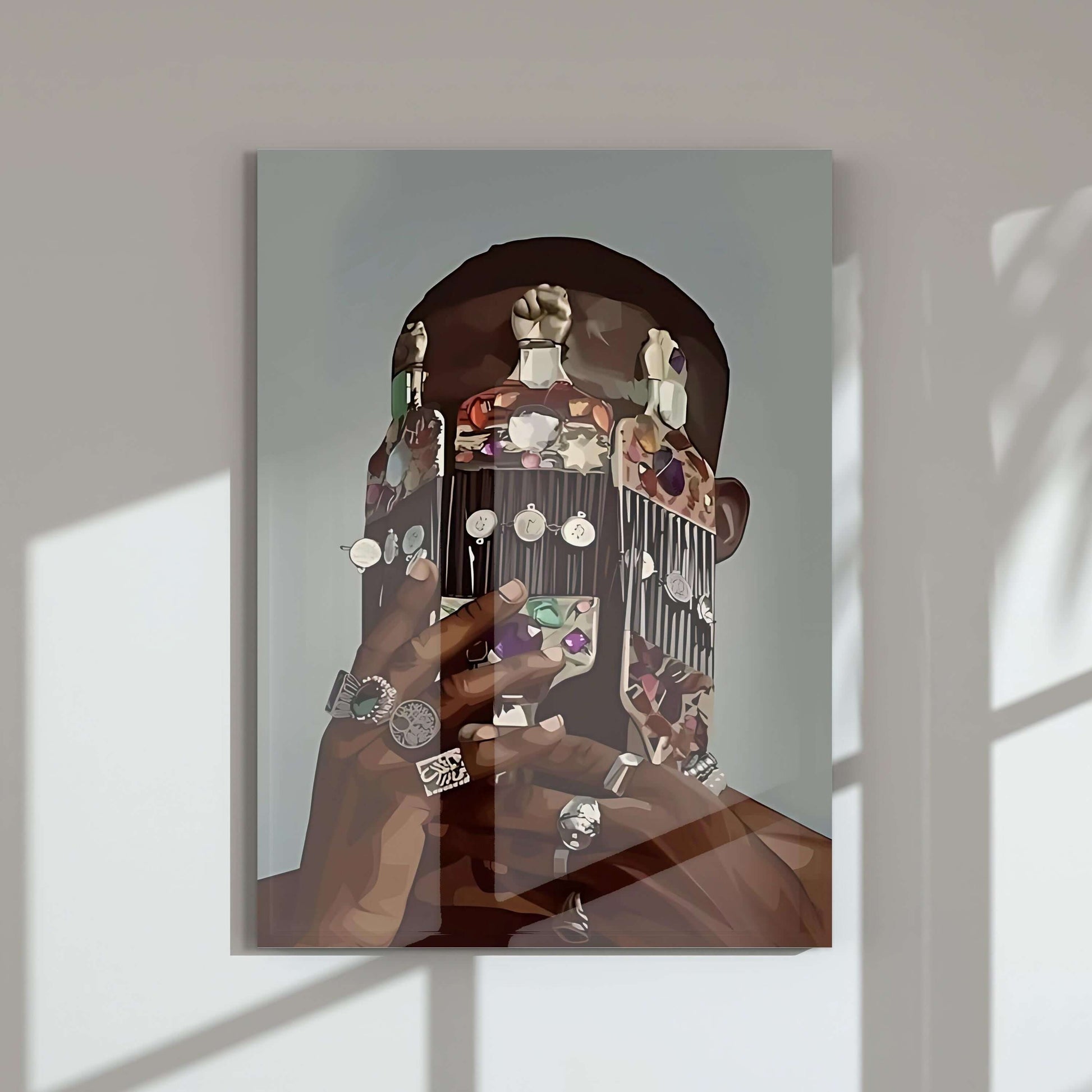 Set of 3 Black Men Wall Art Prints - Haus of Prints